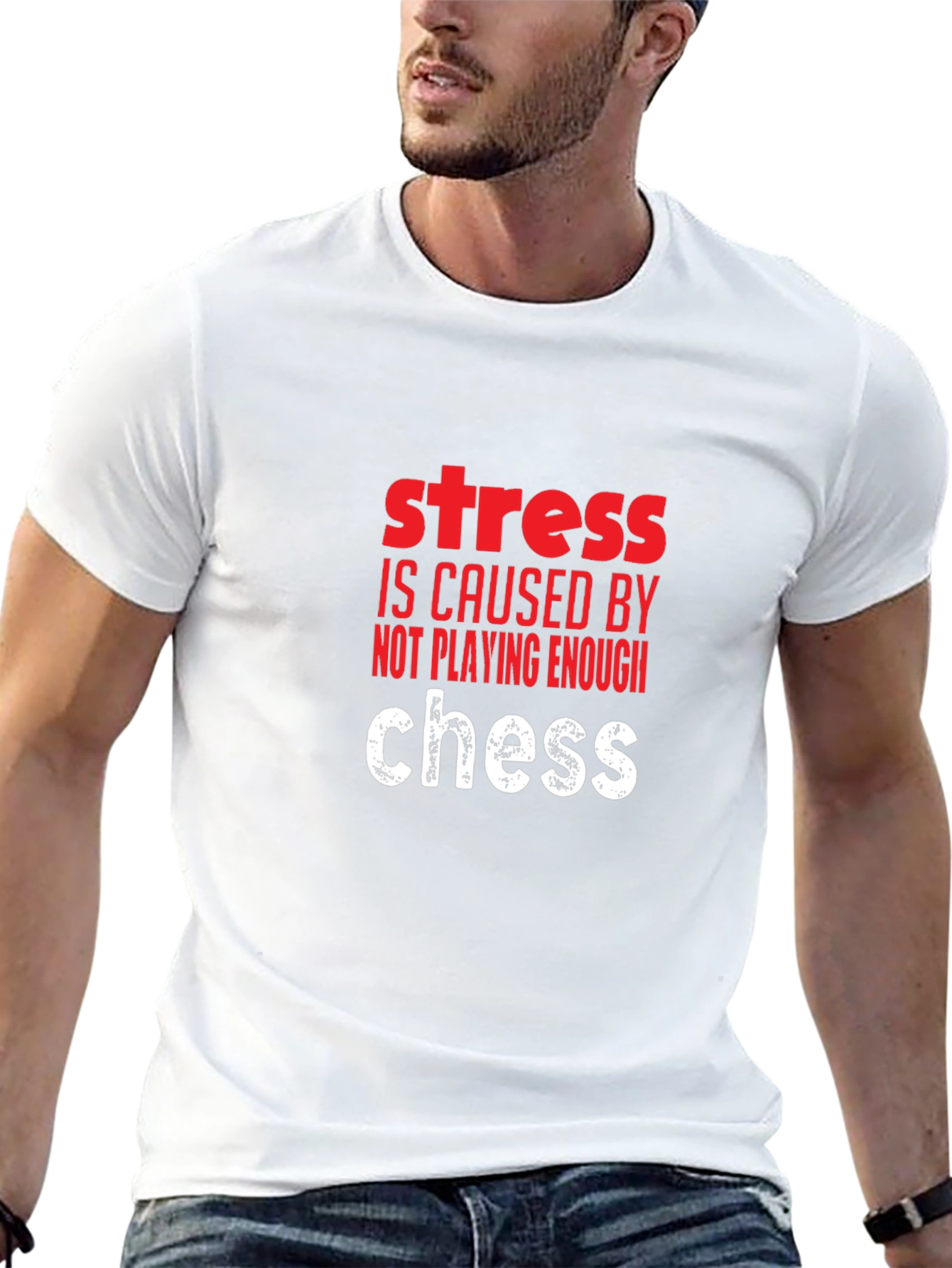 Chess Lover T-Shirt: Stress Relief Tee - 13