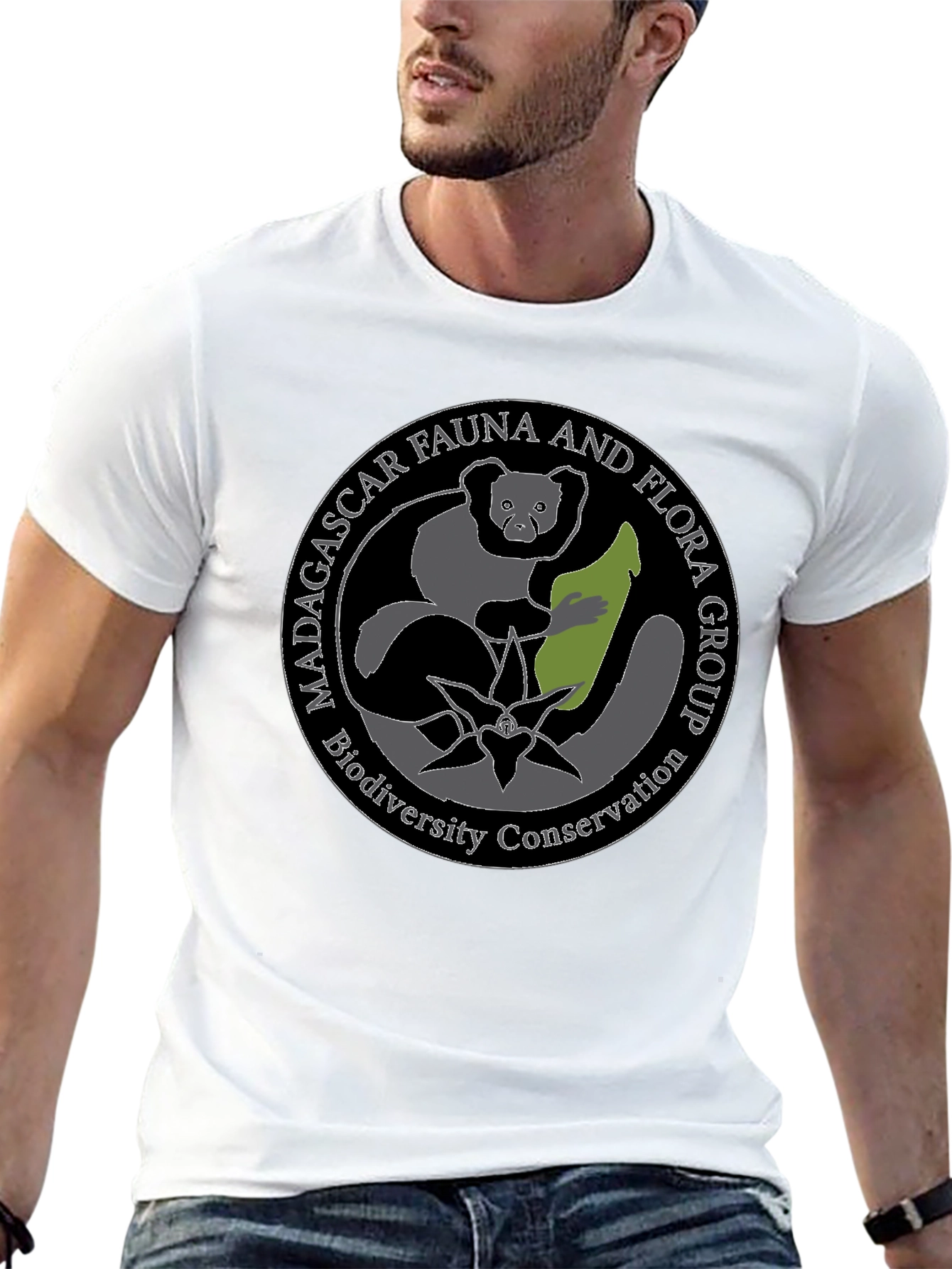 Black Fauna & Flora Group Biodiversity Conservation Tee view 13