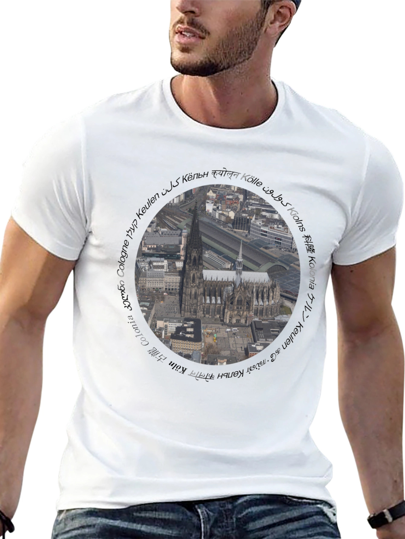 Cologne Cathedral Graphic T-Shirt - 13