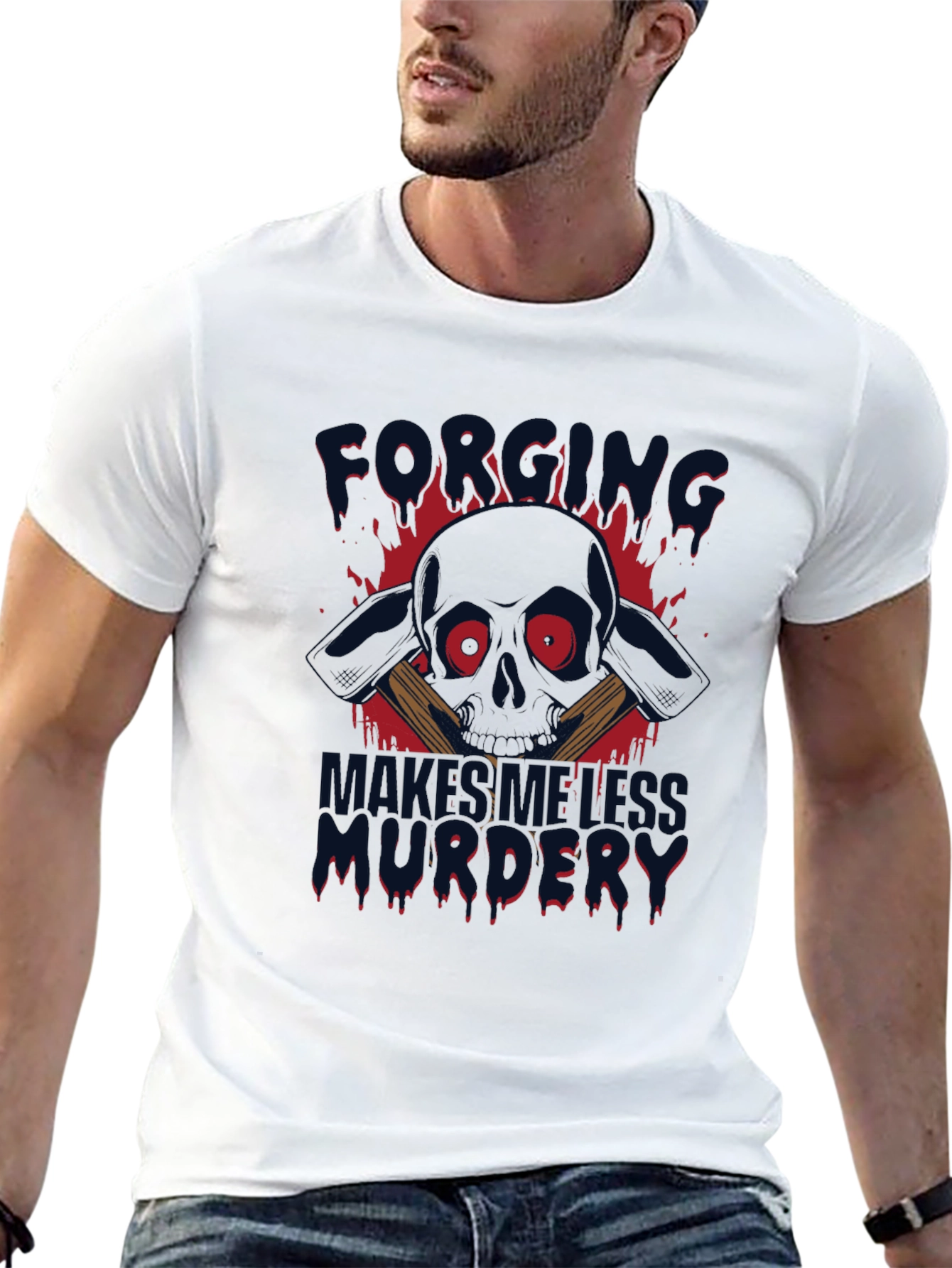 Black Forging Minds Sleeveless Murder T-Shirt view 13