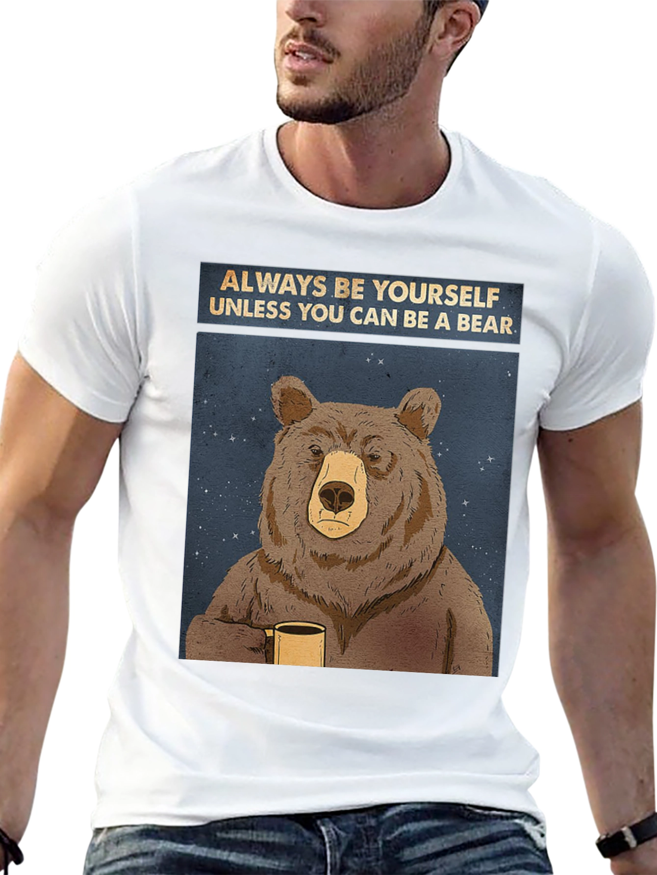 Black Always Be Yourself Unless You Can Be A Bear T-Shirt view 13