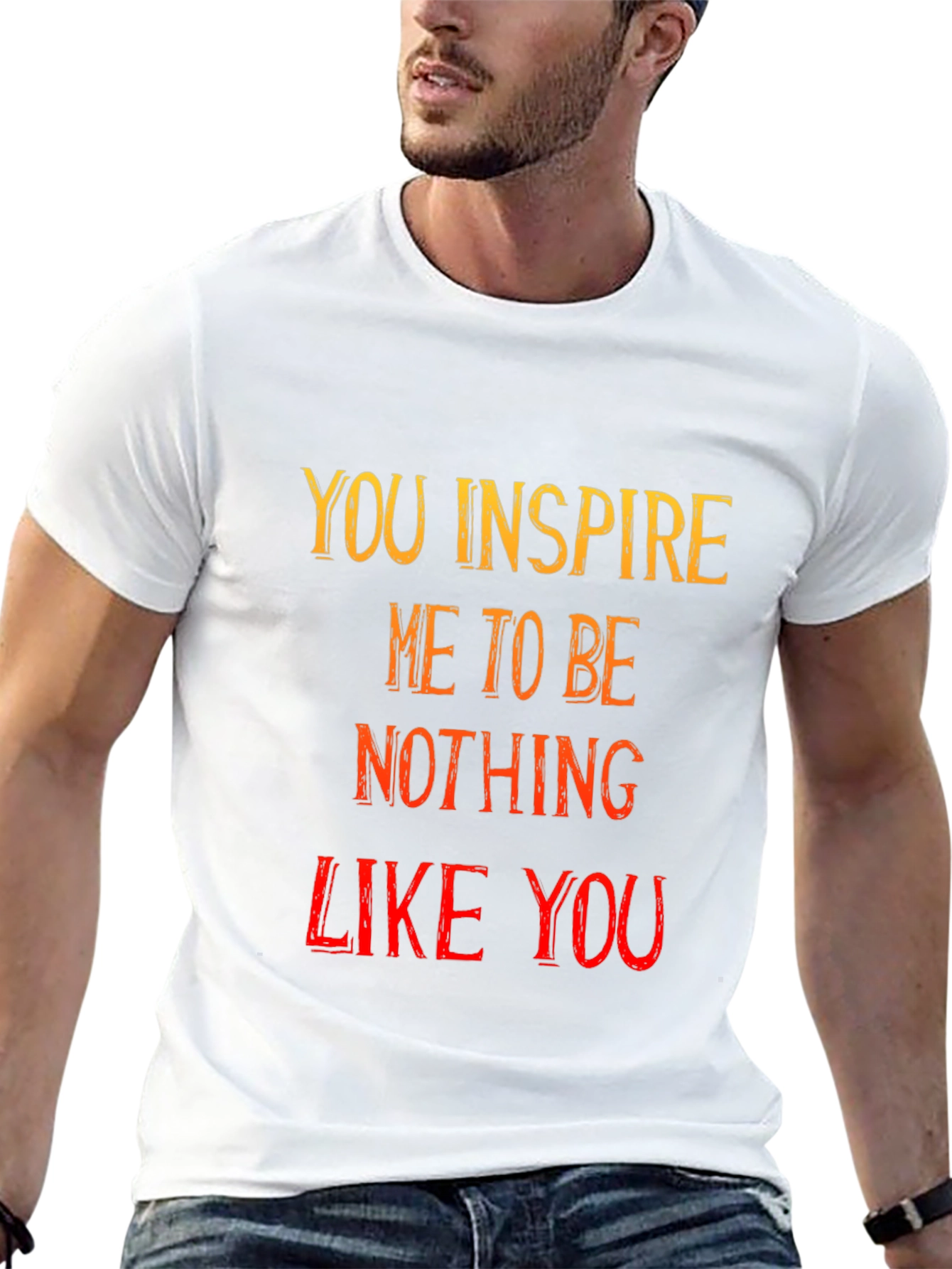 Black Funny Inspirational Graphic T-Shirt view 13