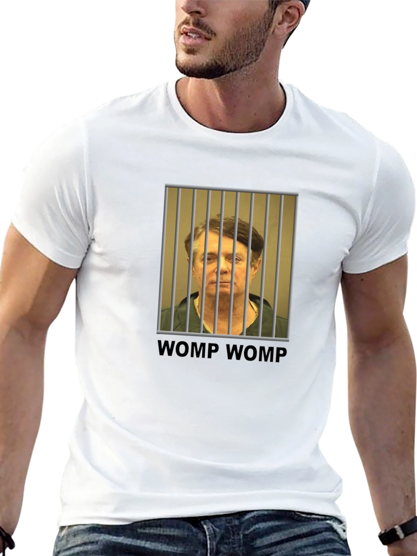 Black Womp Womp Prisoner Graphic Tee view 13