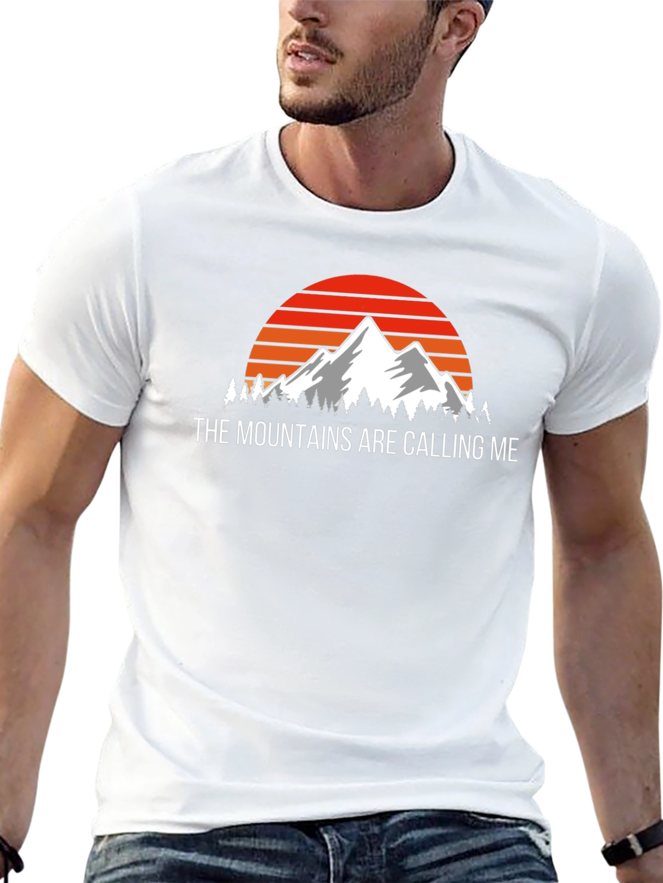 Black Mountains Are Calling Me Black T-Shirt view 13