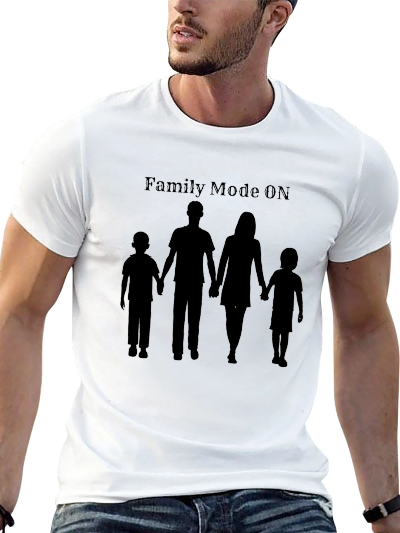 Black Family Mode ON T-Shirt view 13