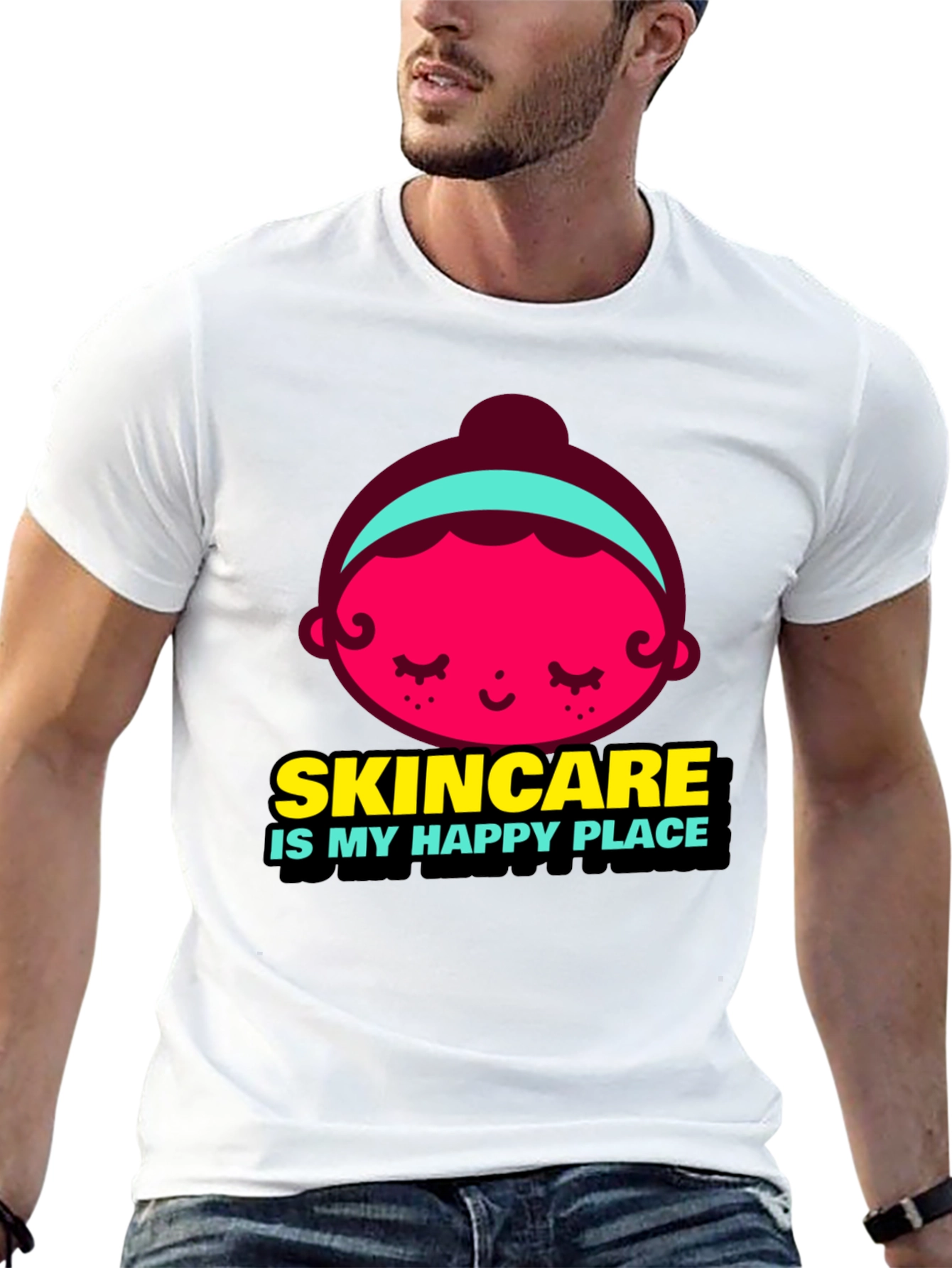 Black Skincare Is My Happy Place Graphic Tee view 13