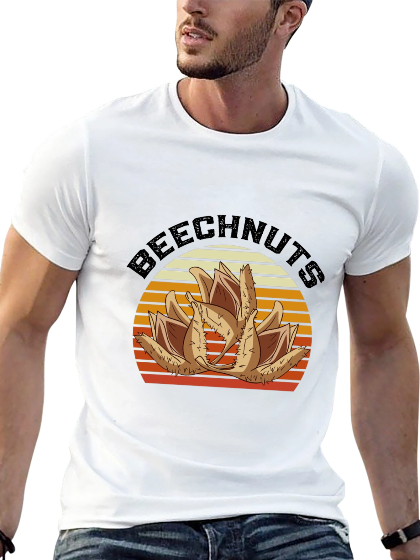Beechnuts Graphic T-Shirt - Retro Style Design - 13