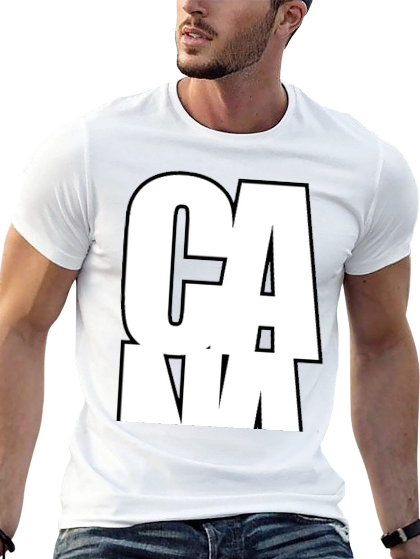 Bold Graphic Tee - CA Design - 13