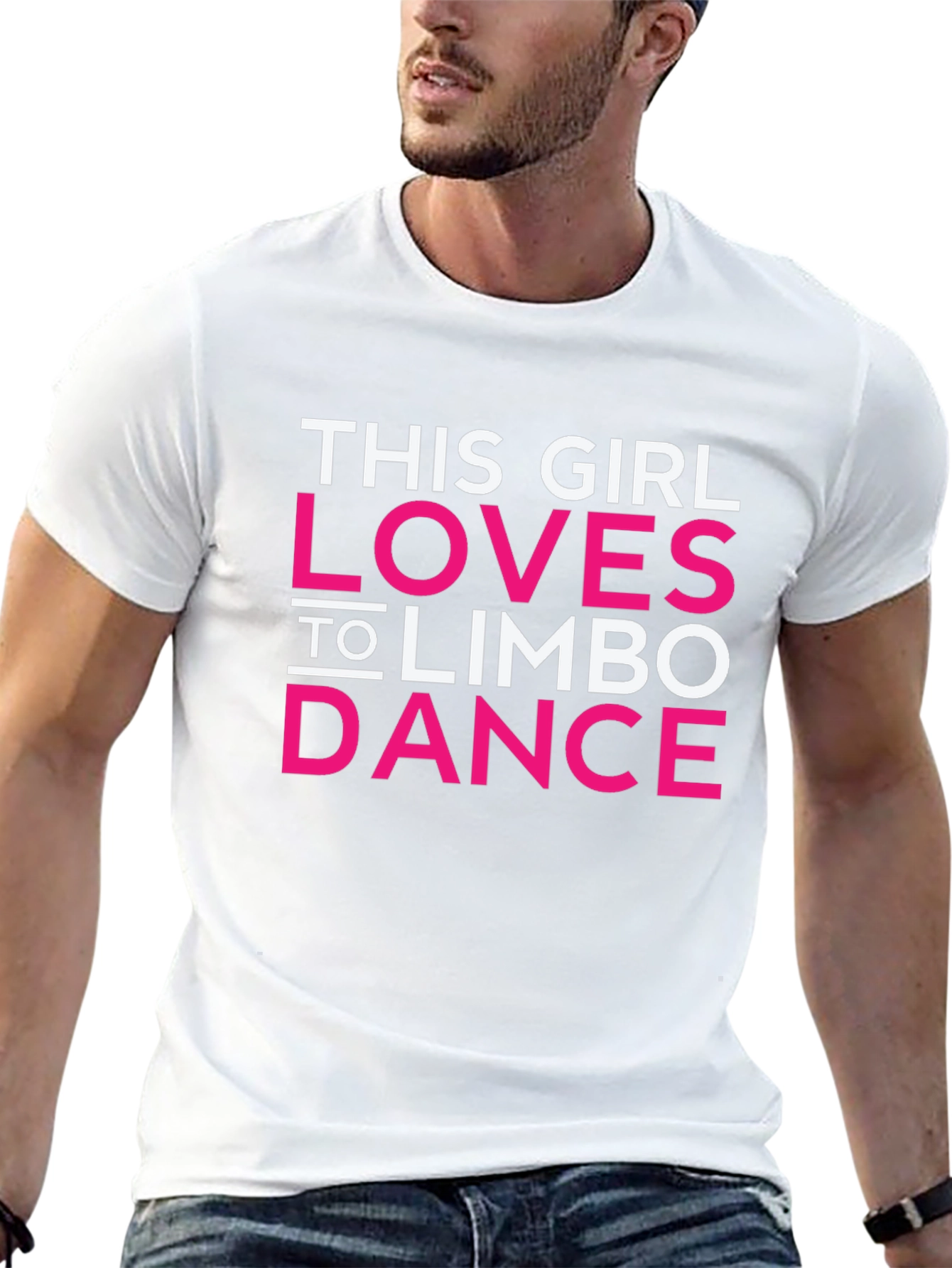 Black This Girl Loves Limbo Dance Black T-Shirt view 13