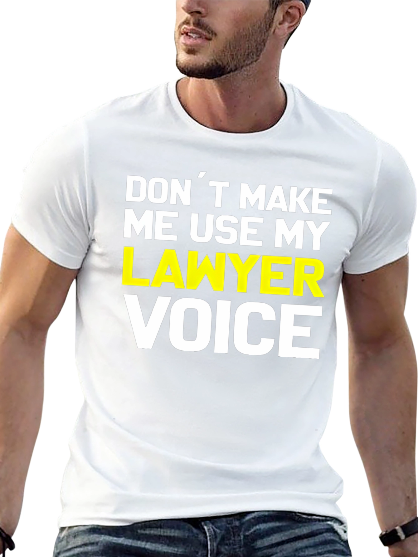 Black Lawyer Voice Graphic Novelty T-Shirt view 13