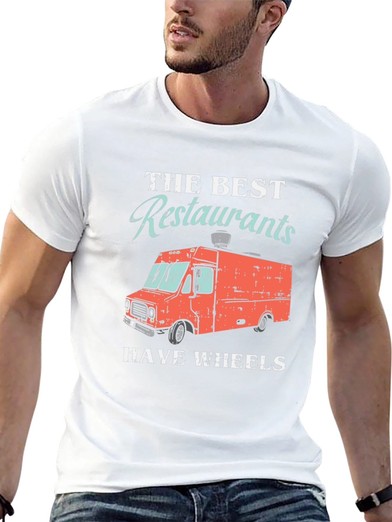 Black The Best Restaurants Have Wheels T-Shirt view 13