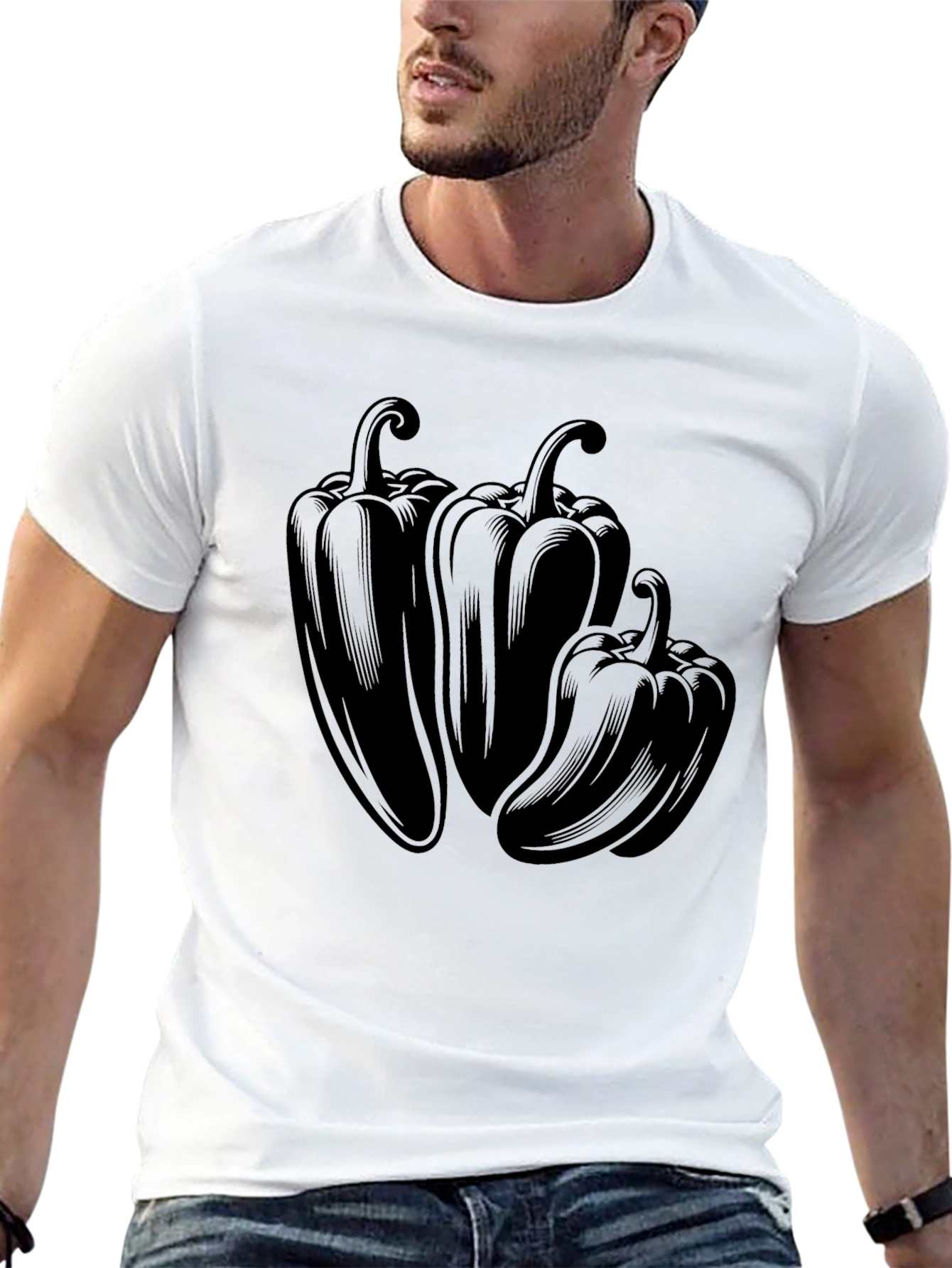 Black Black Pepper Graphic Tee - Stylish Unisex T-Shirt view 13