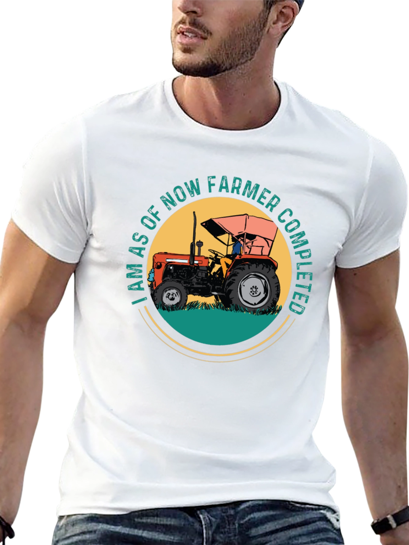 Black Farmer Completed T-Shirt - Black view 13