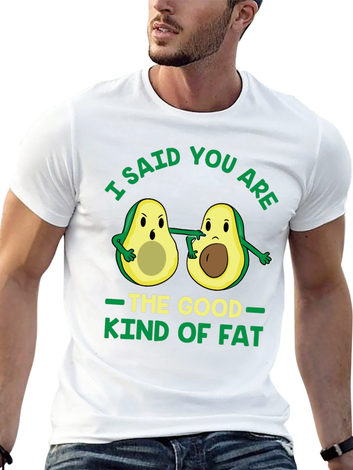 Black Avocado Good Fat Graphic T-Shirt view 13