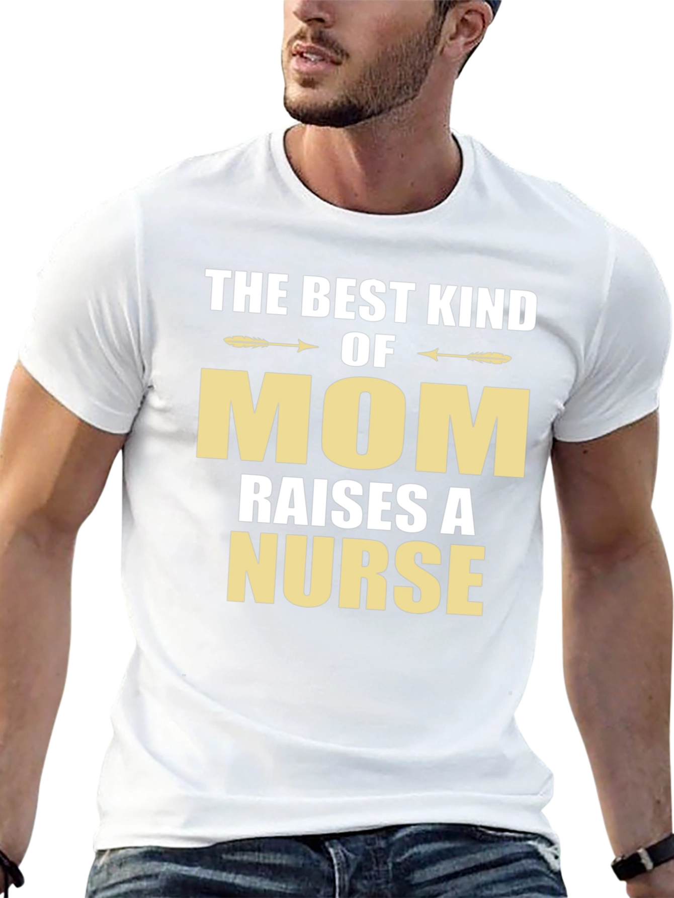 Black Best Kind of Mom Raises a Nurse T-Shirt view 13