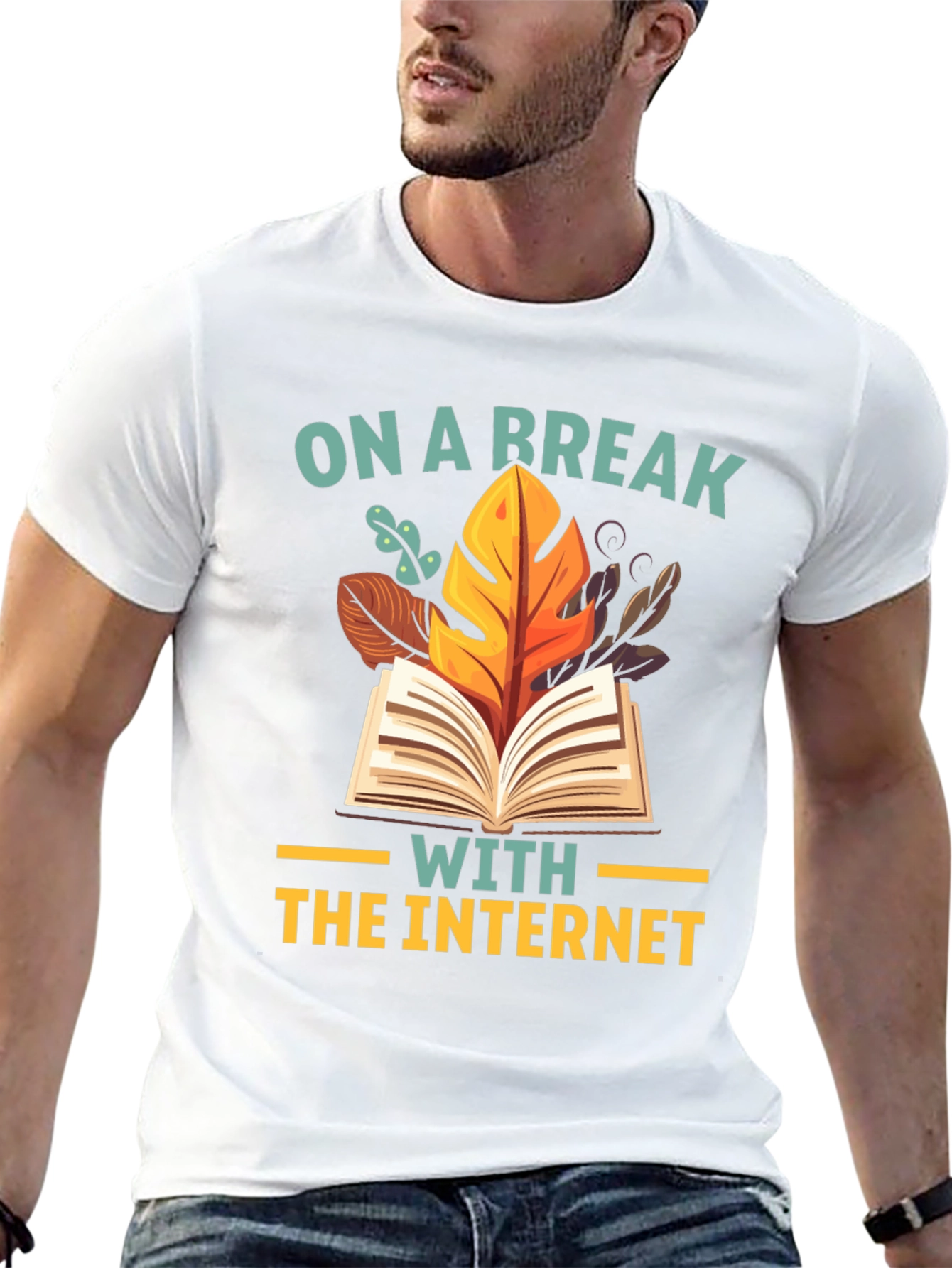 Black On a Break with the Internet Graphic Tee view 13