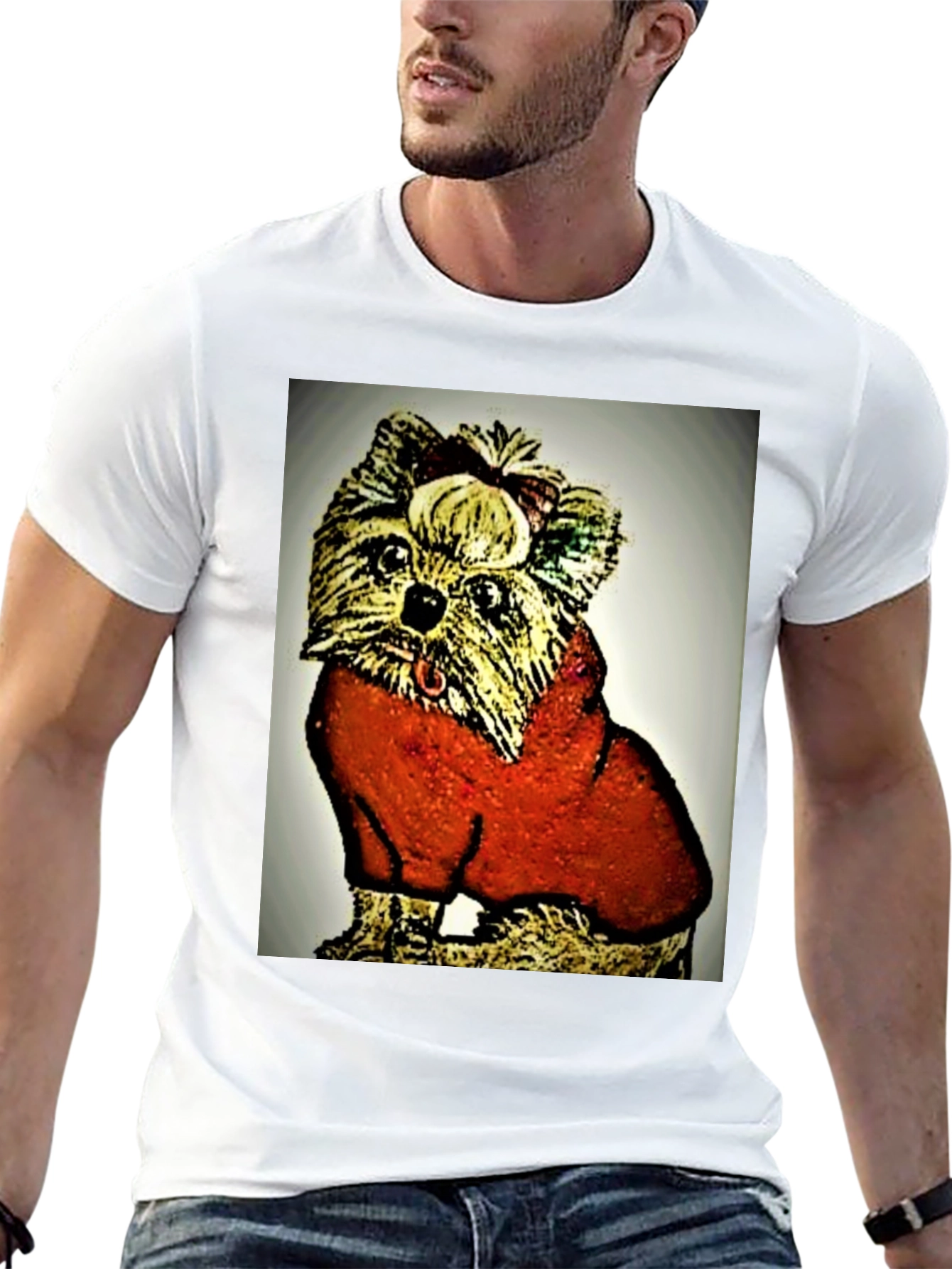 Black Dog Art Tee view 13