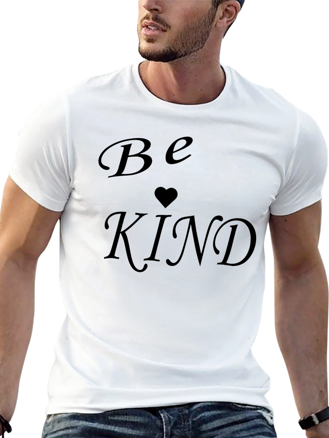 Be Kind Graphic T-Shirt - Black - 13