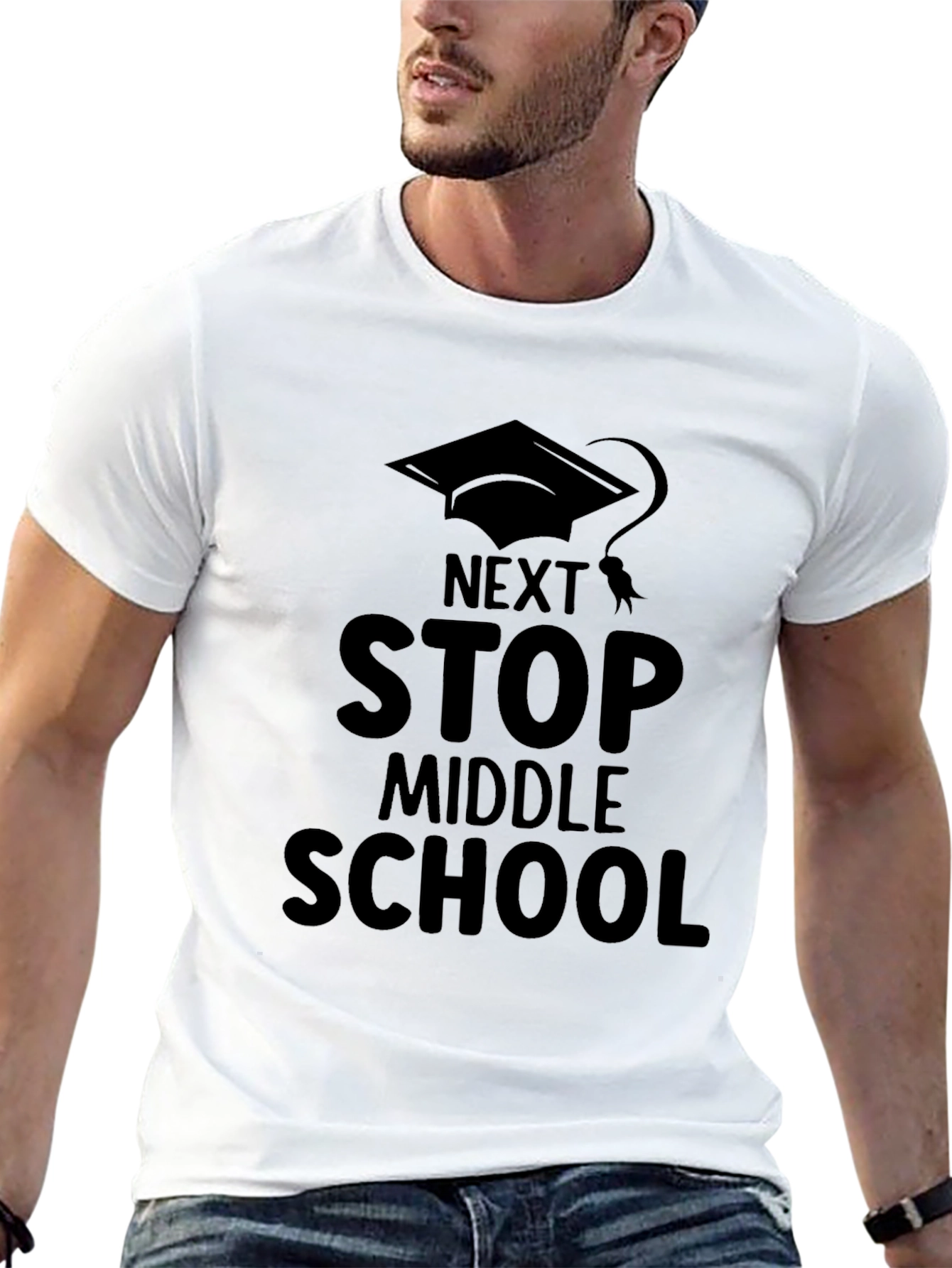 Next Stop Middle School Graduation T-Shirt - 13