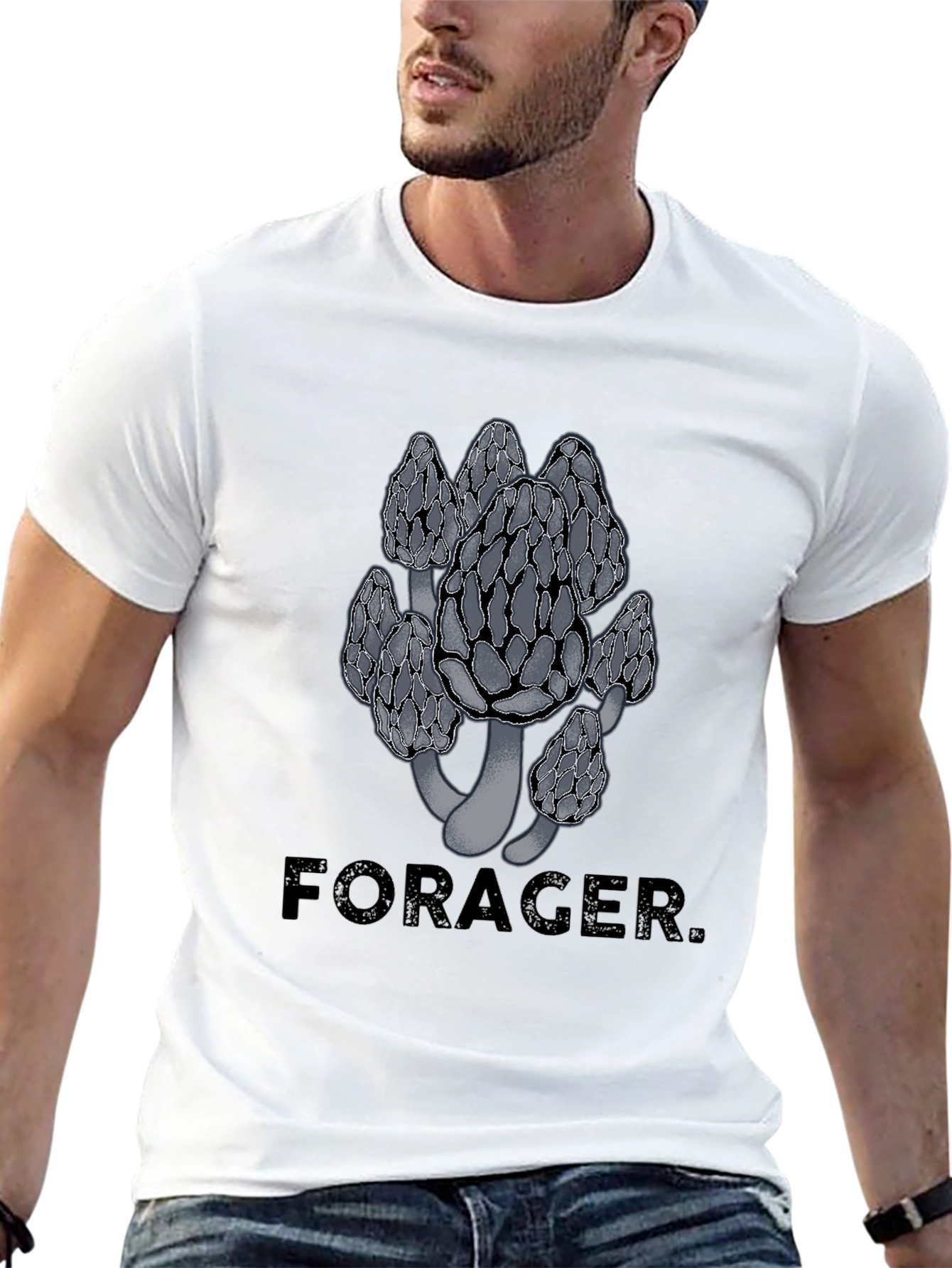 Black Forager Graphic Tee view 13