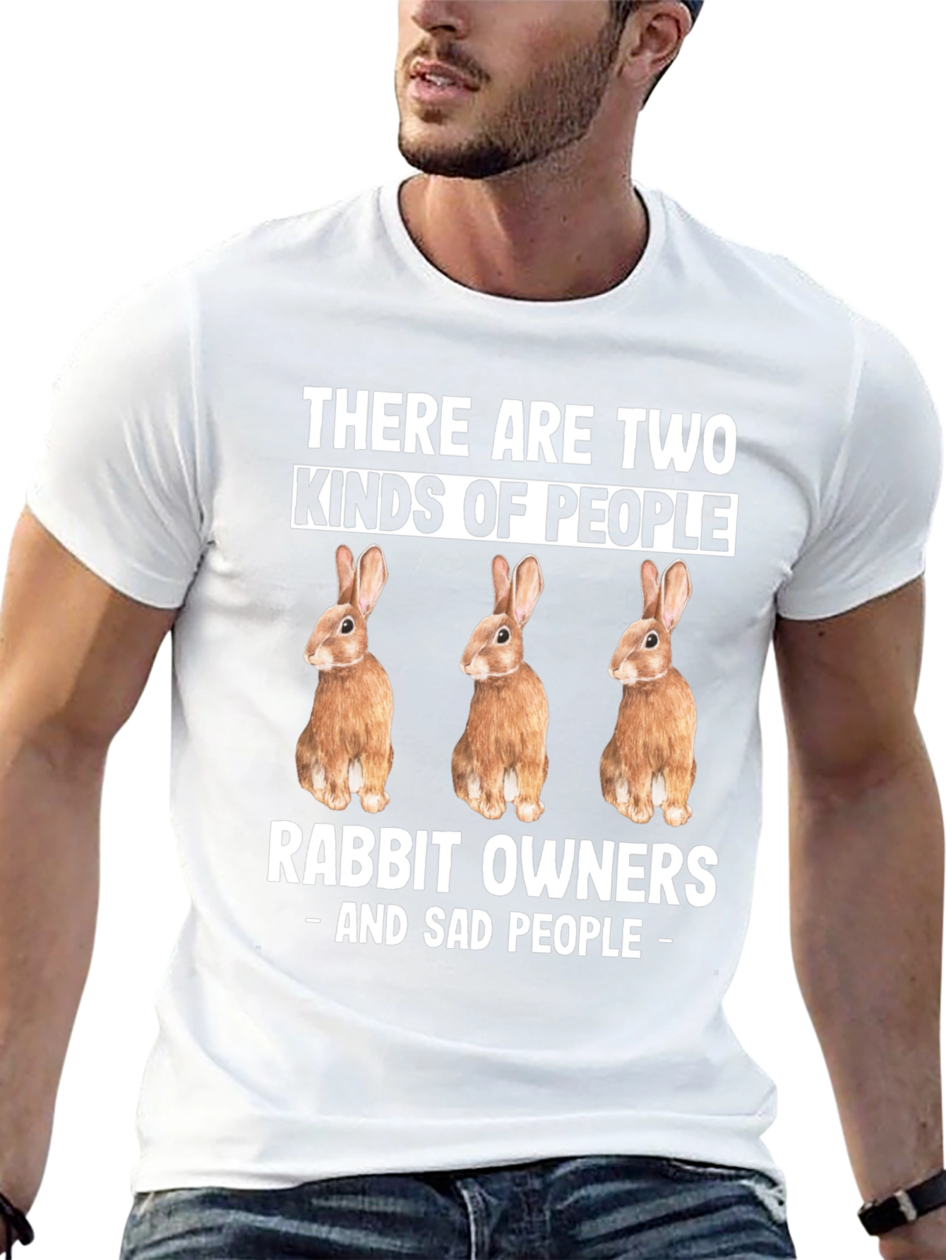 Black Rabbit Owners - T-Shirt, Funny Novelty Tee view 13