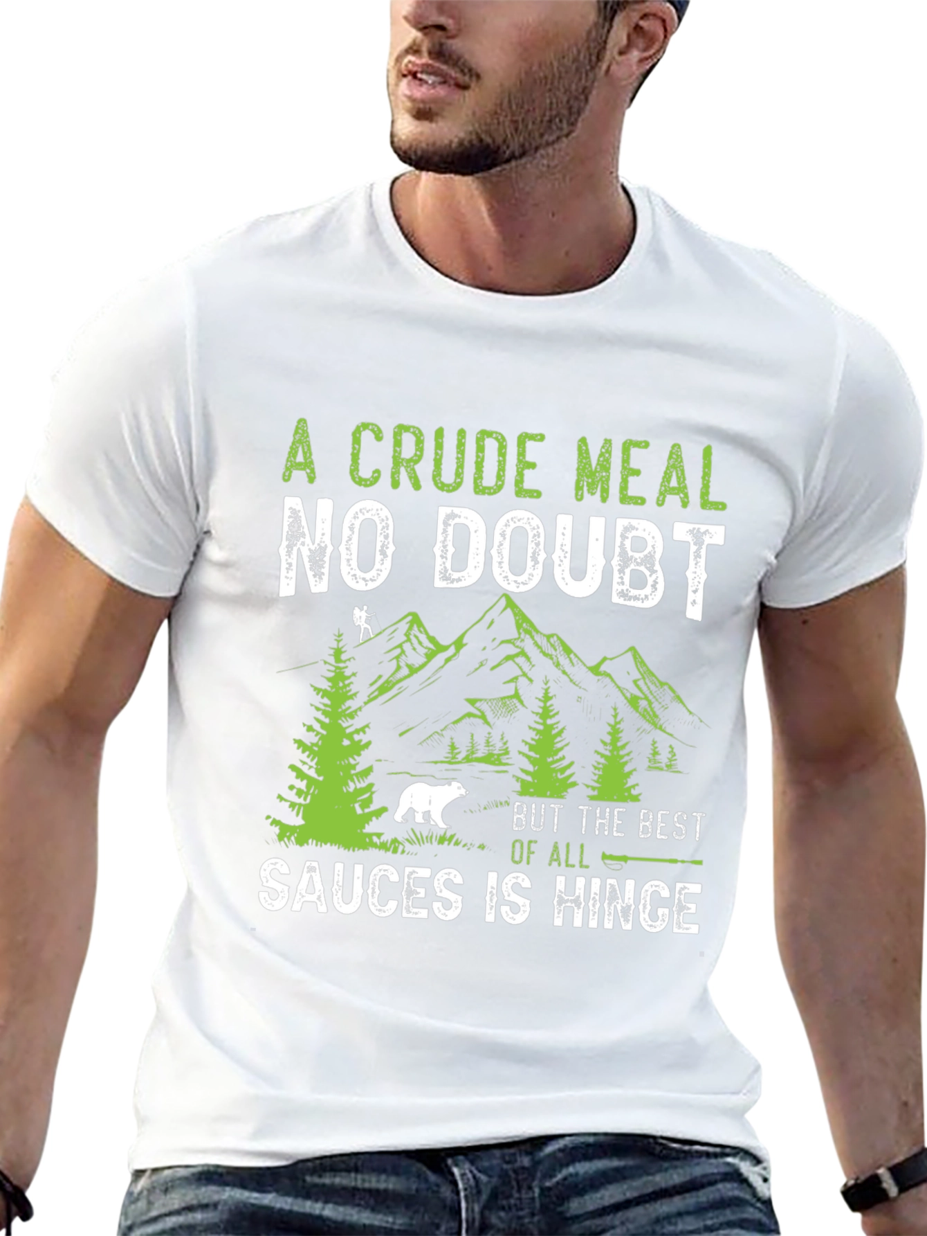 Black Crude Meal No Doubt T-Shirt view 13