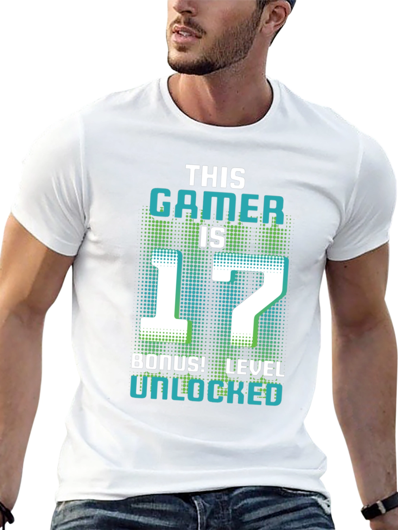 Black Level 17 Gamer T-Shirt - Birthday Bonus Unlocked view 13