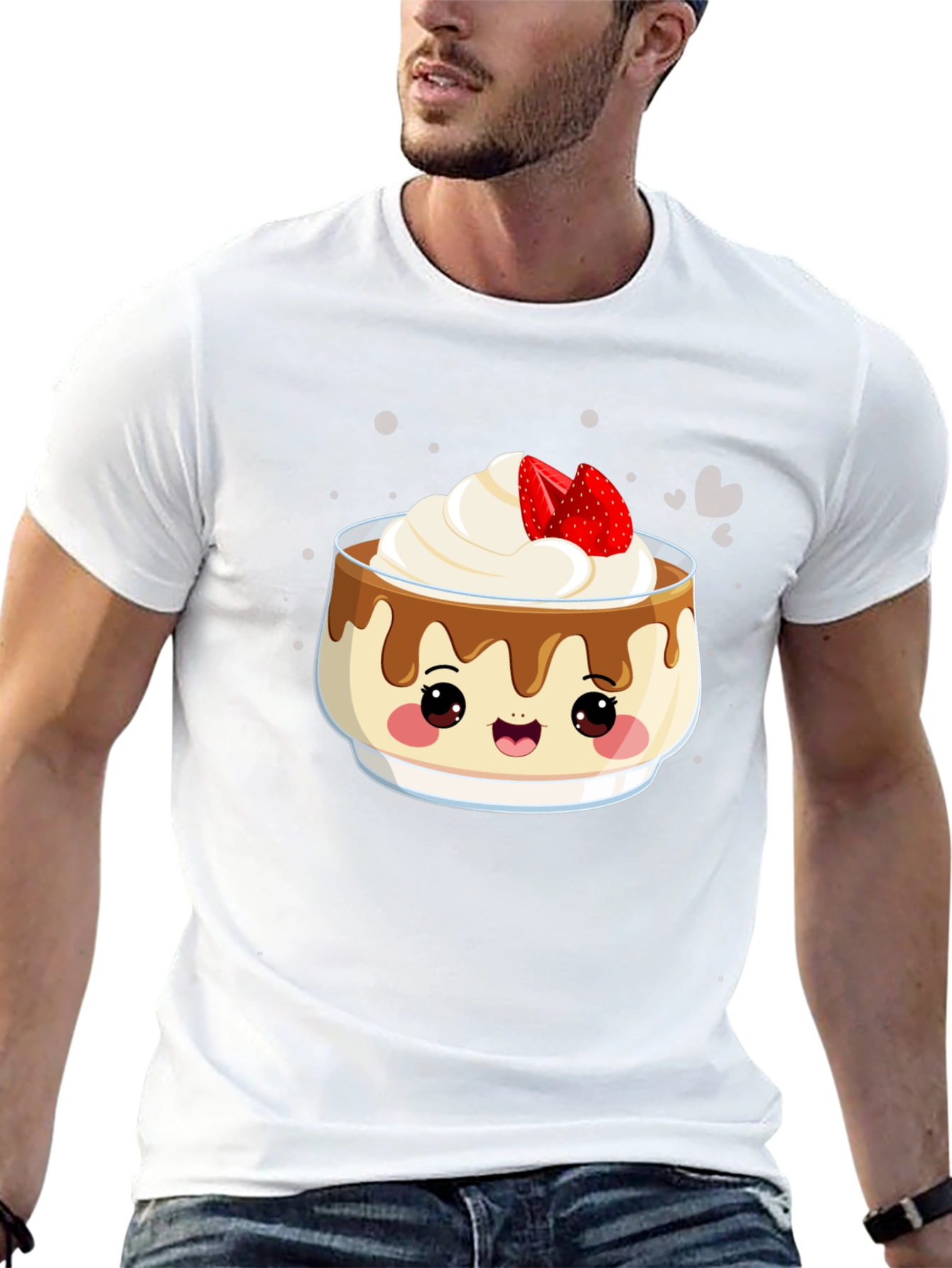 Black Kawaii Dessert T-Shirt: Sweet Treat Style! view 13