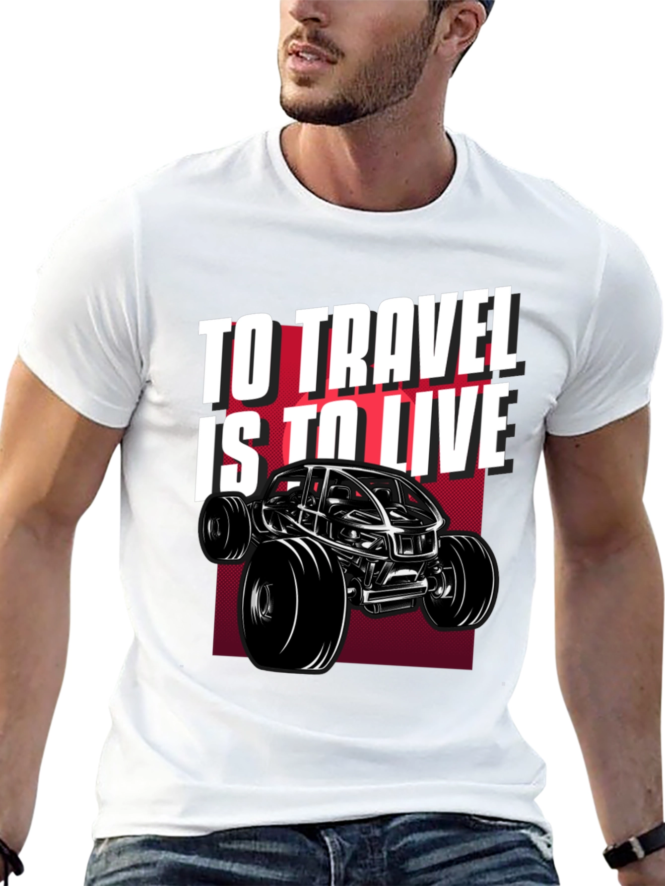 Travel Buggy Graphic Tee - Adventure Awaits! - 13