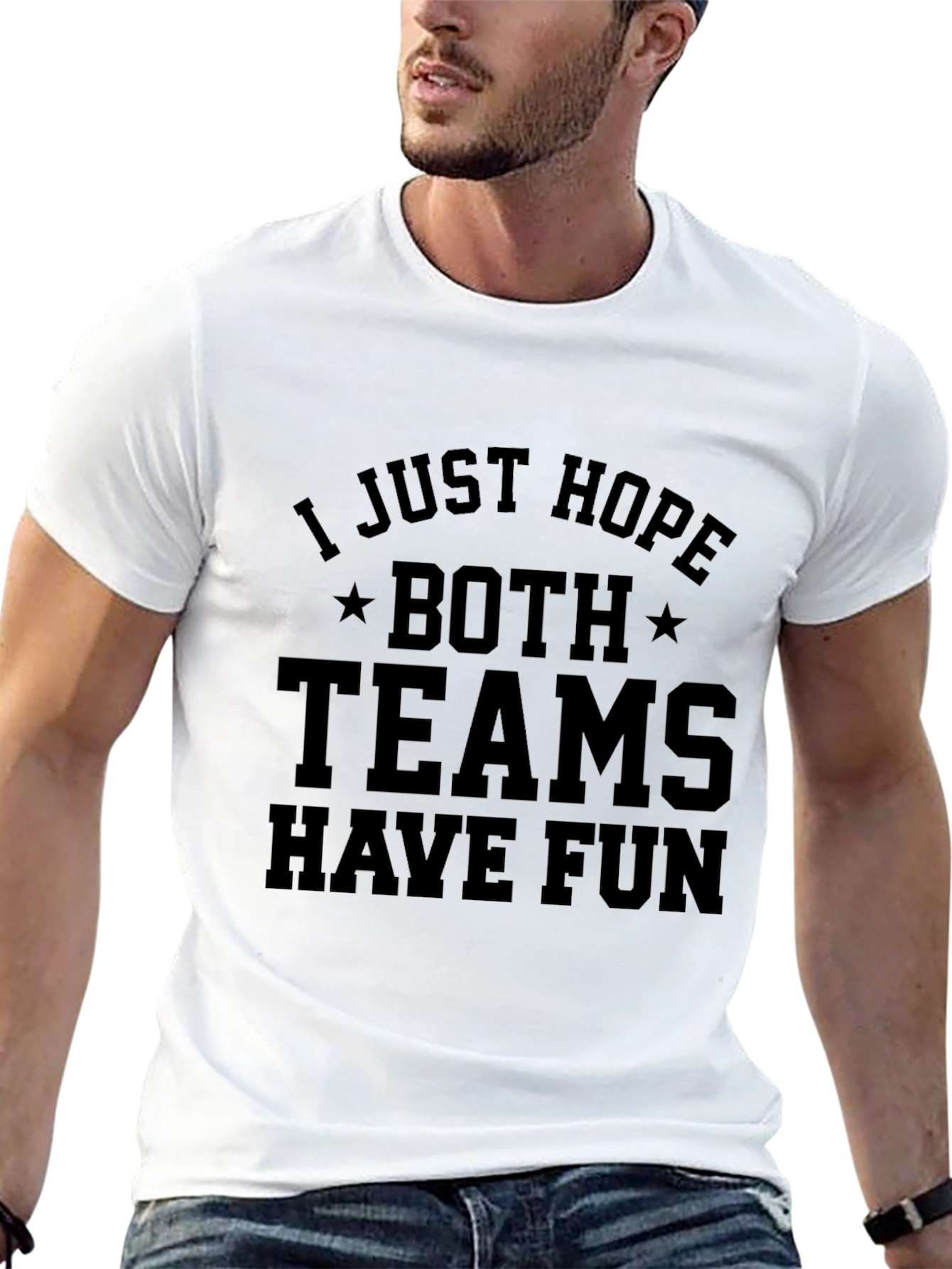 Black I Just Hope Both Teams Have Fun T-Shirt view 13