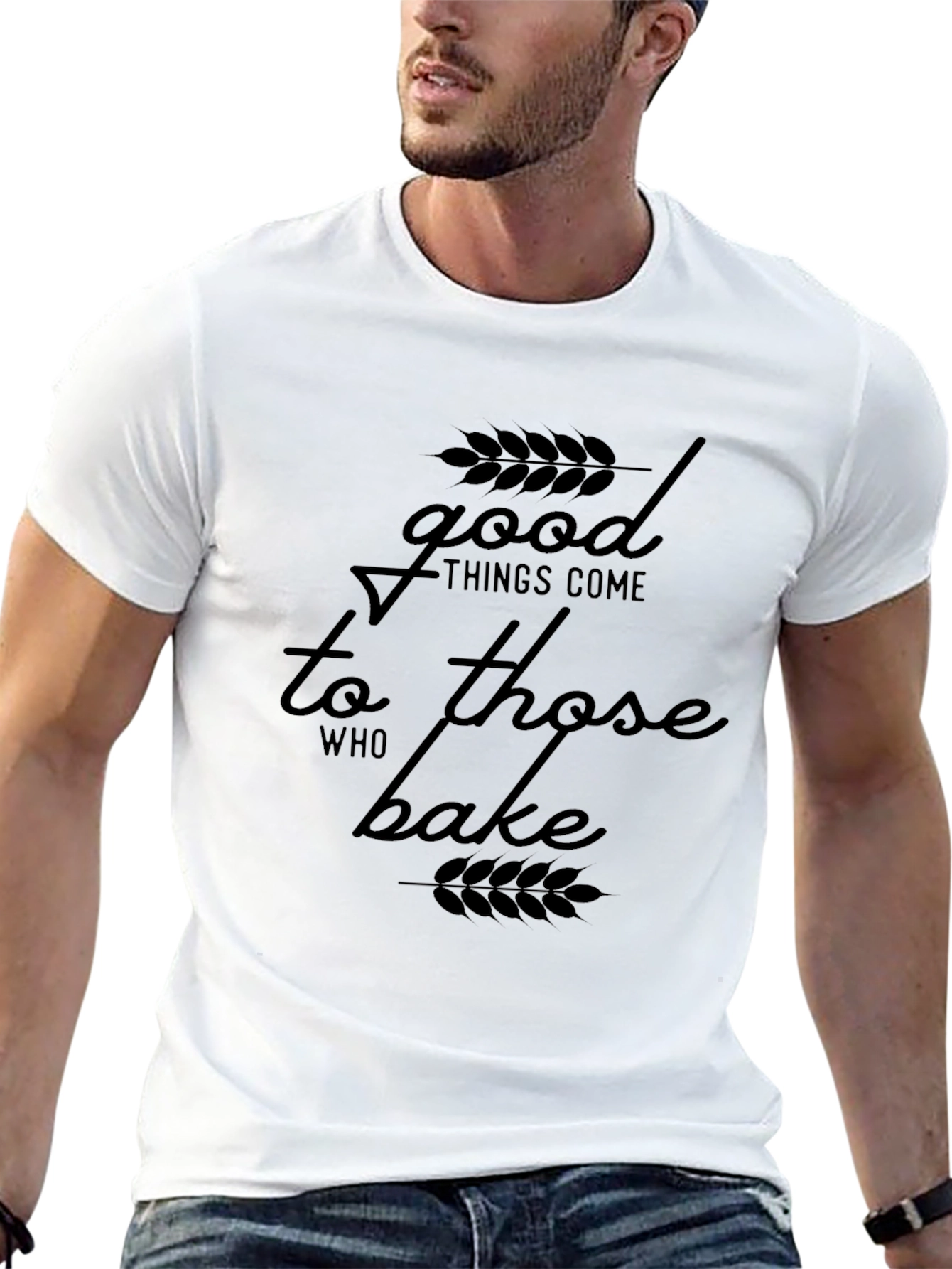 Black Good Things Come T-Shirt - Baker's Tee view 13