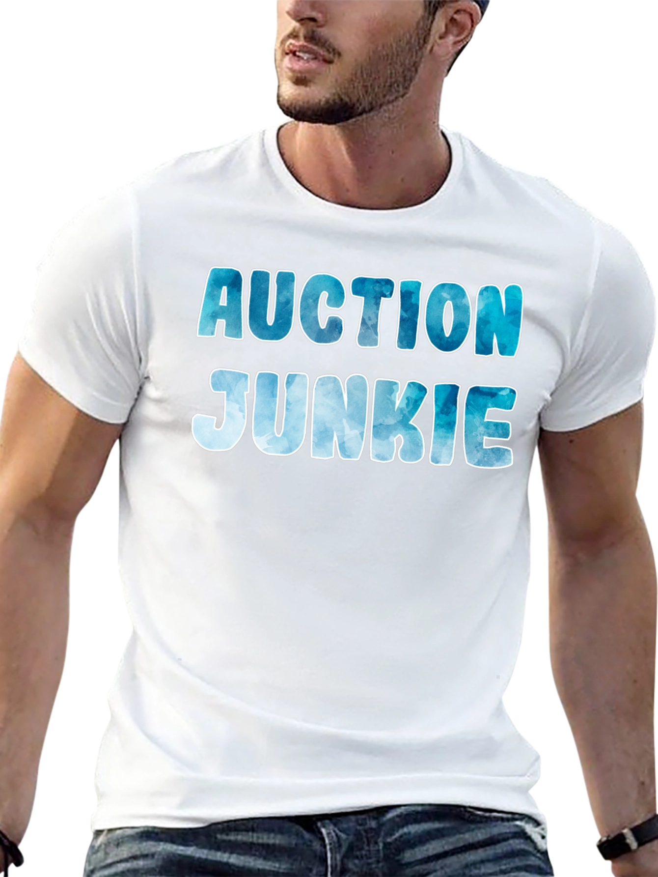 Black Auction Junkie T-Shirt view 13