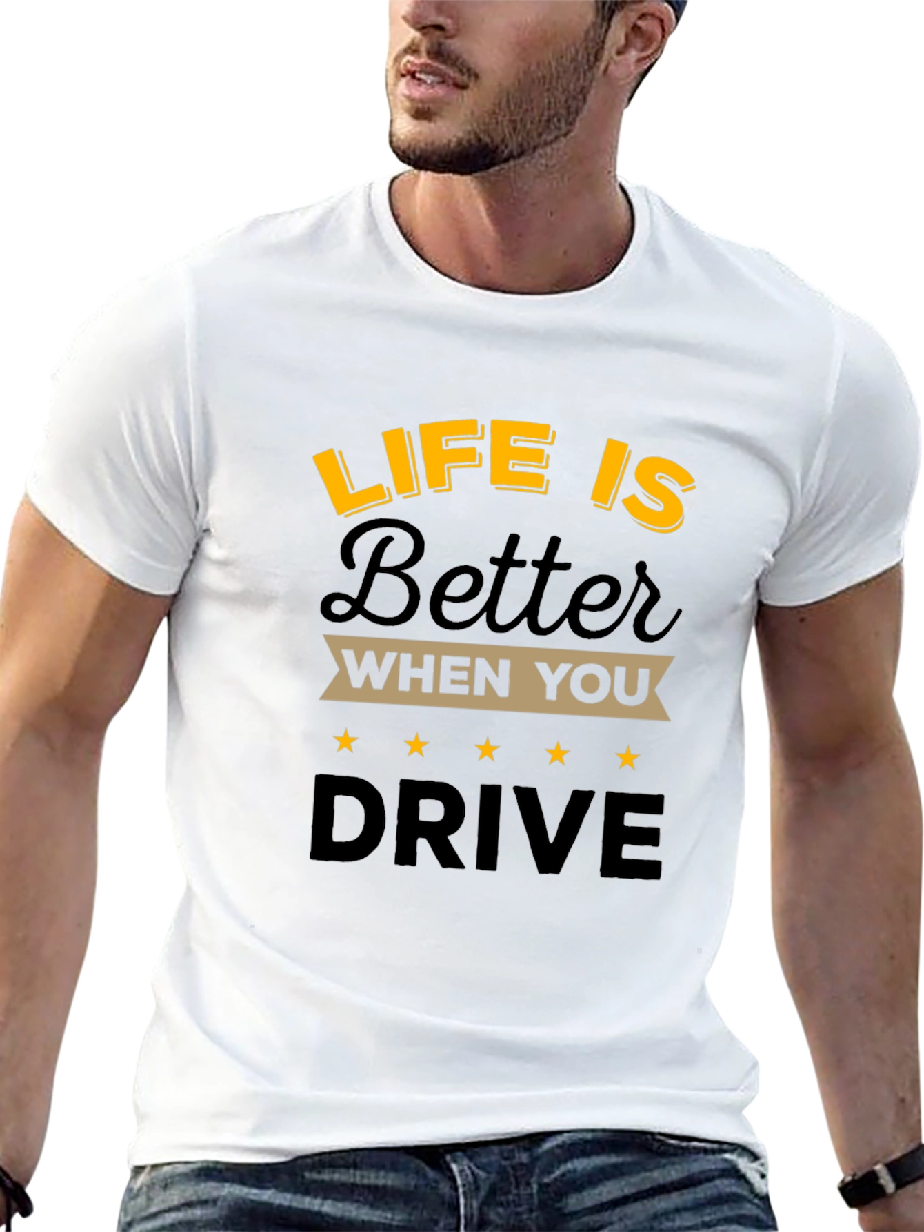 Black Life is Better When You Drive T-Shirt view 13