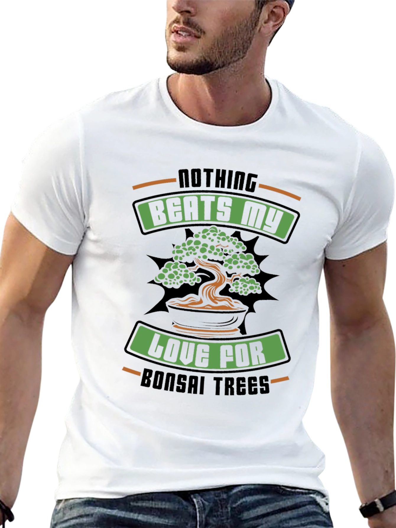 Black Bonsai Tree Lover Graphic Tee - Nature Inspired Design view 13