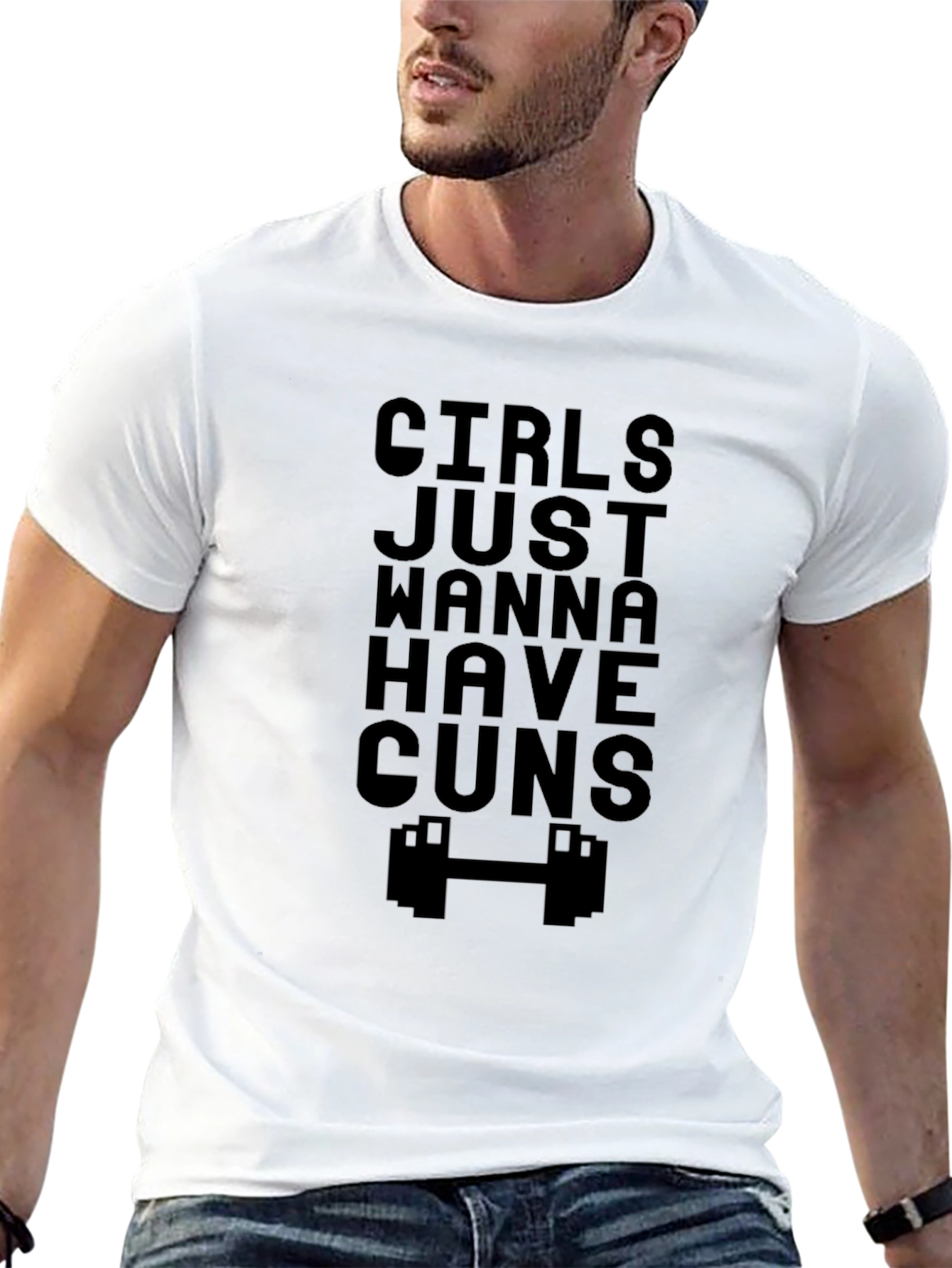Black Girls Just Wanna Have Guns Graphic T-Shirt view 13