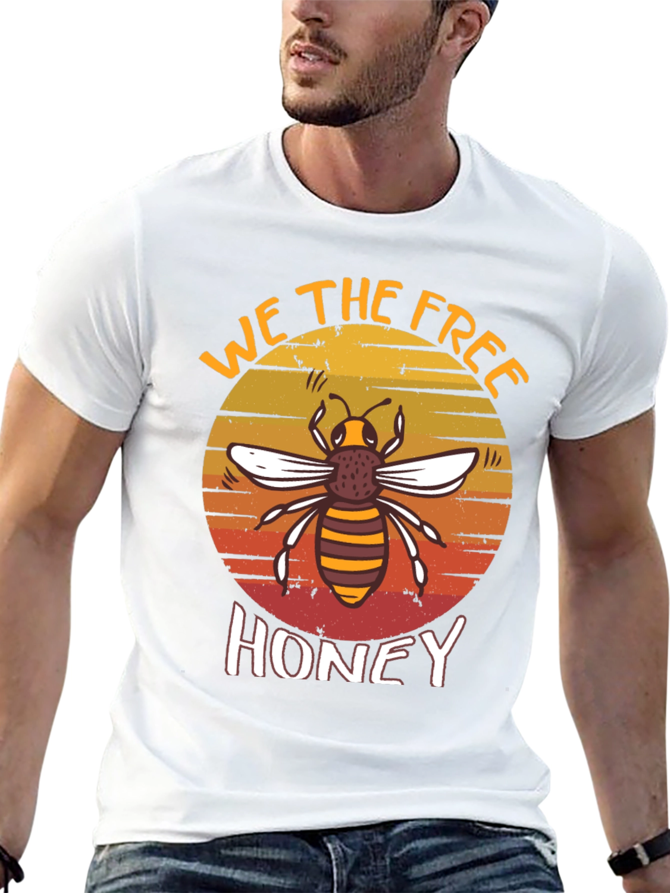 Black We the Free Honey Bee Graphic Tee view 13