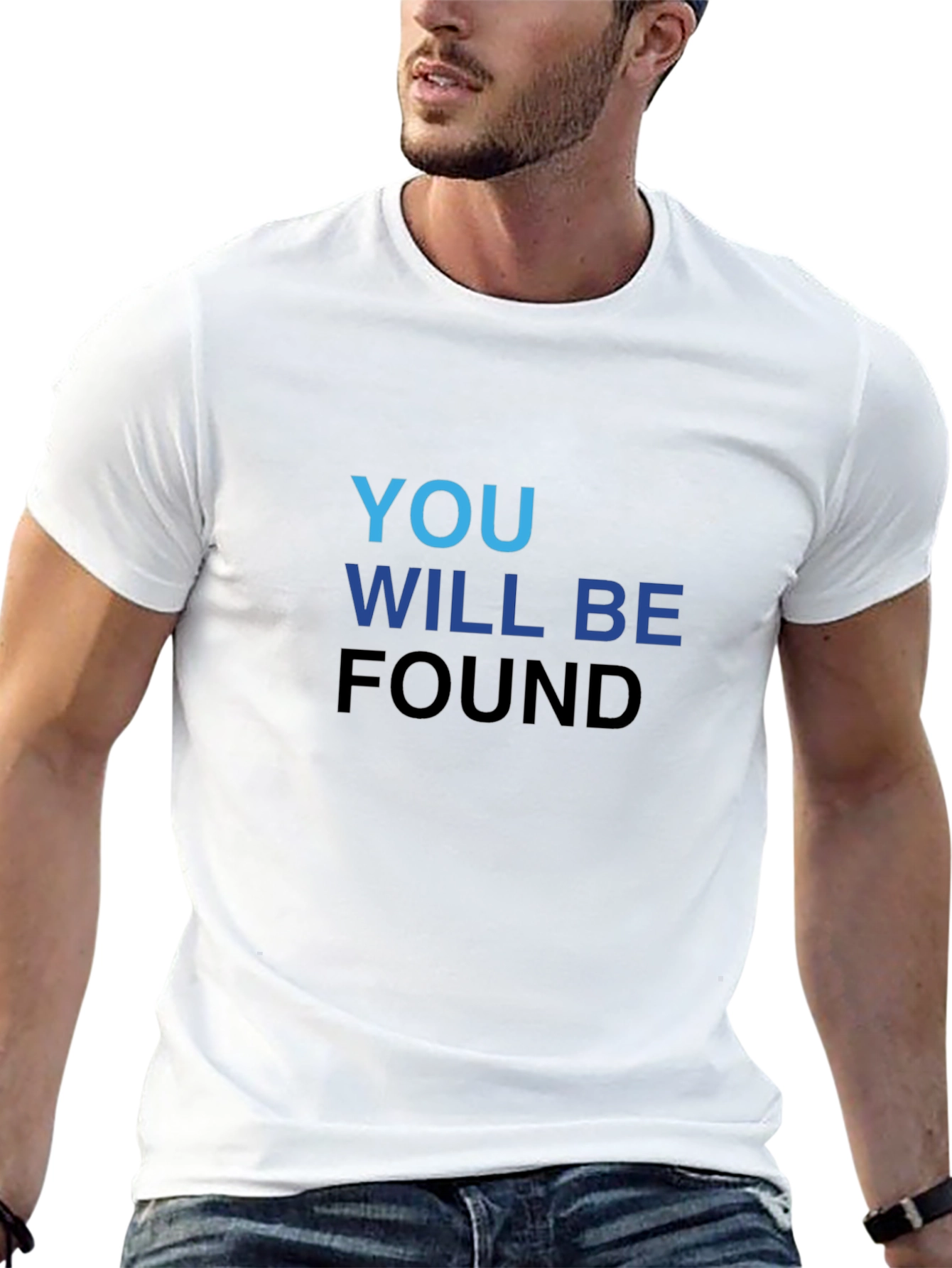 Black You Will Be Found Black T-Shirt view 13