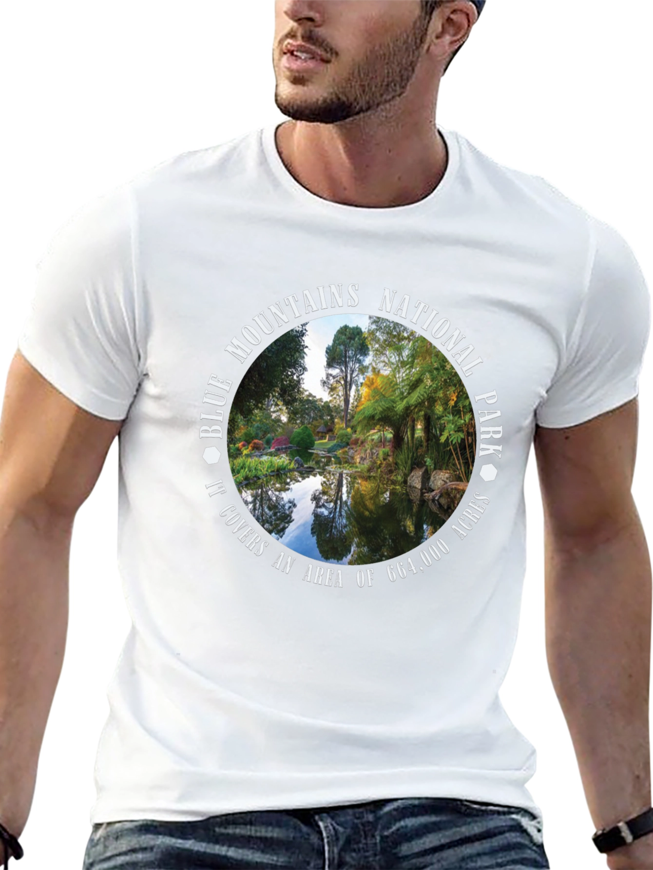 Black Blue Mountains National Park T-Shirt view 13