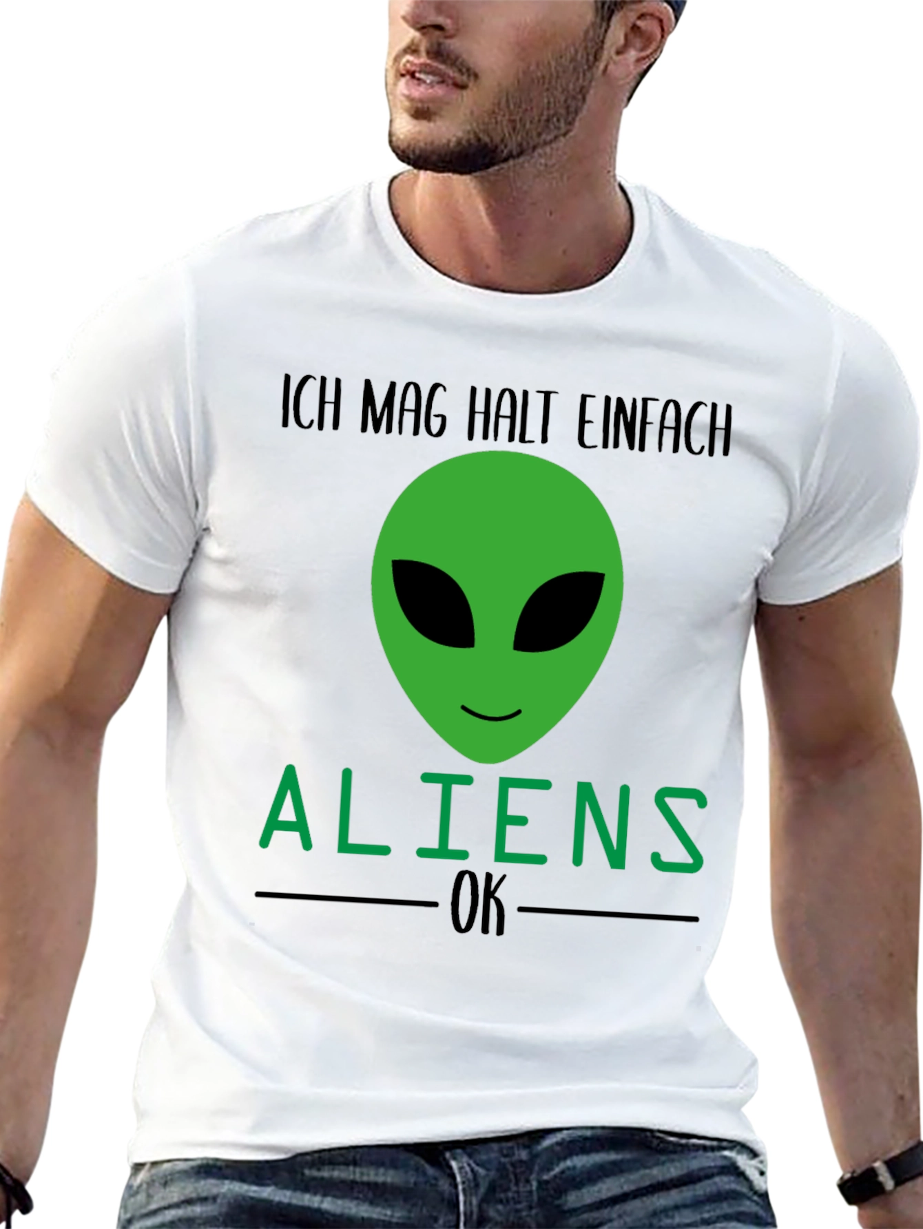Alien Graphic Tee - Ich Mag Halt Einfach Aliens OK - 13