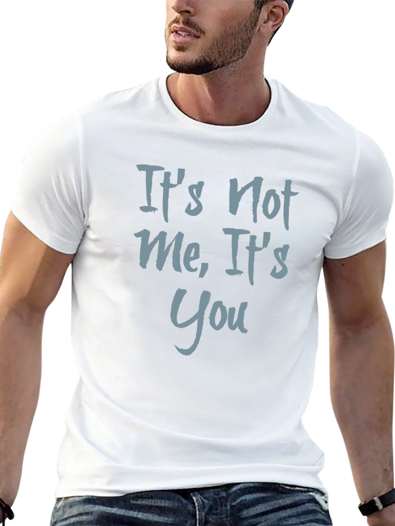 Black It's Not Me, It's You Graphic Tee view 13