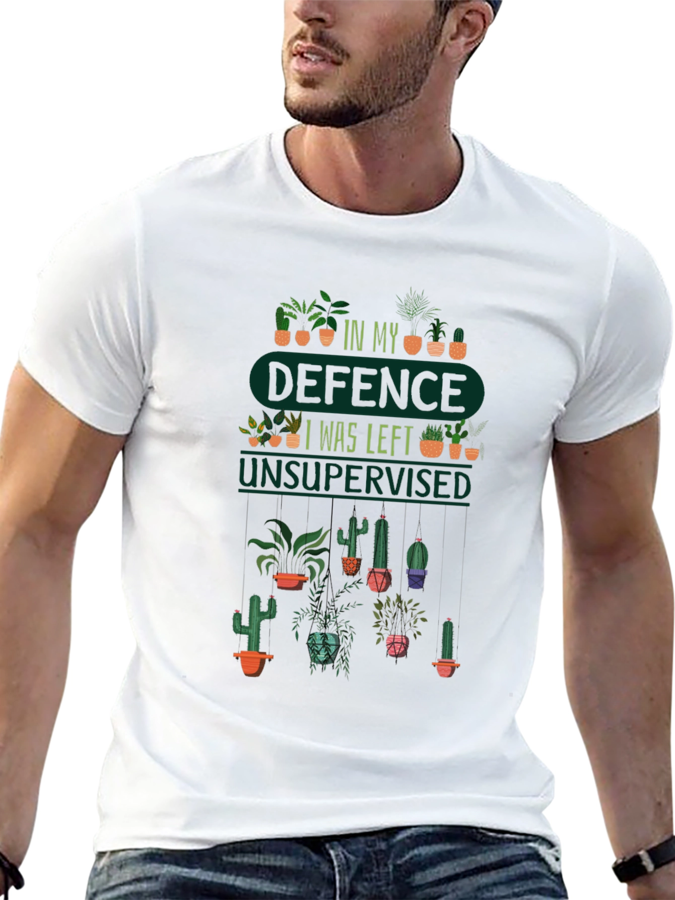 Black In My Defence T-Shirt view 13