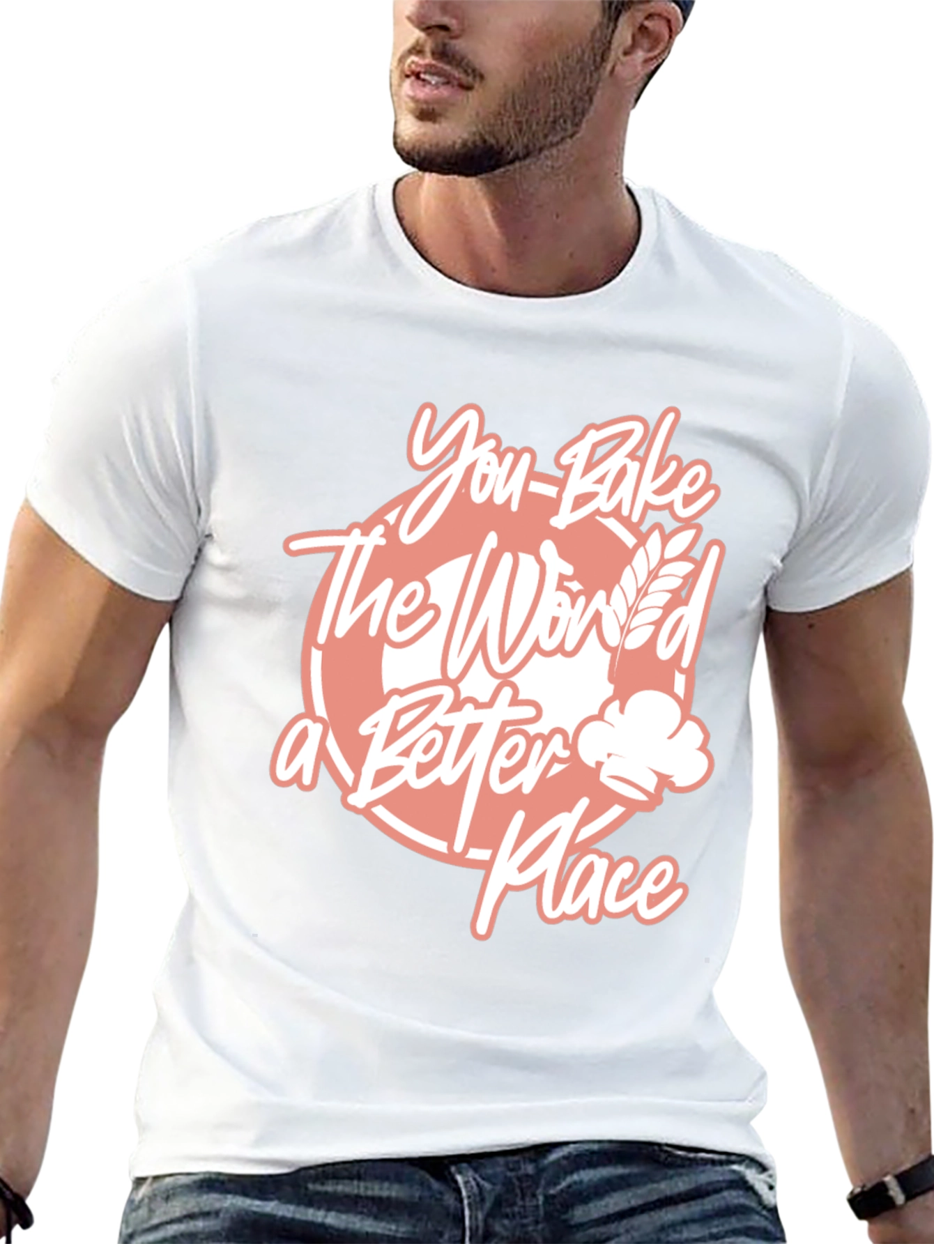 Black You Bake the World Better T-Shirt view 13