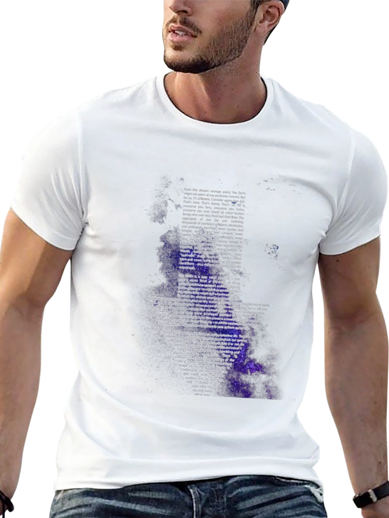 Black Cosmic Arrow T-Shirt view 13