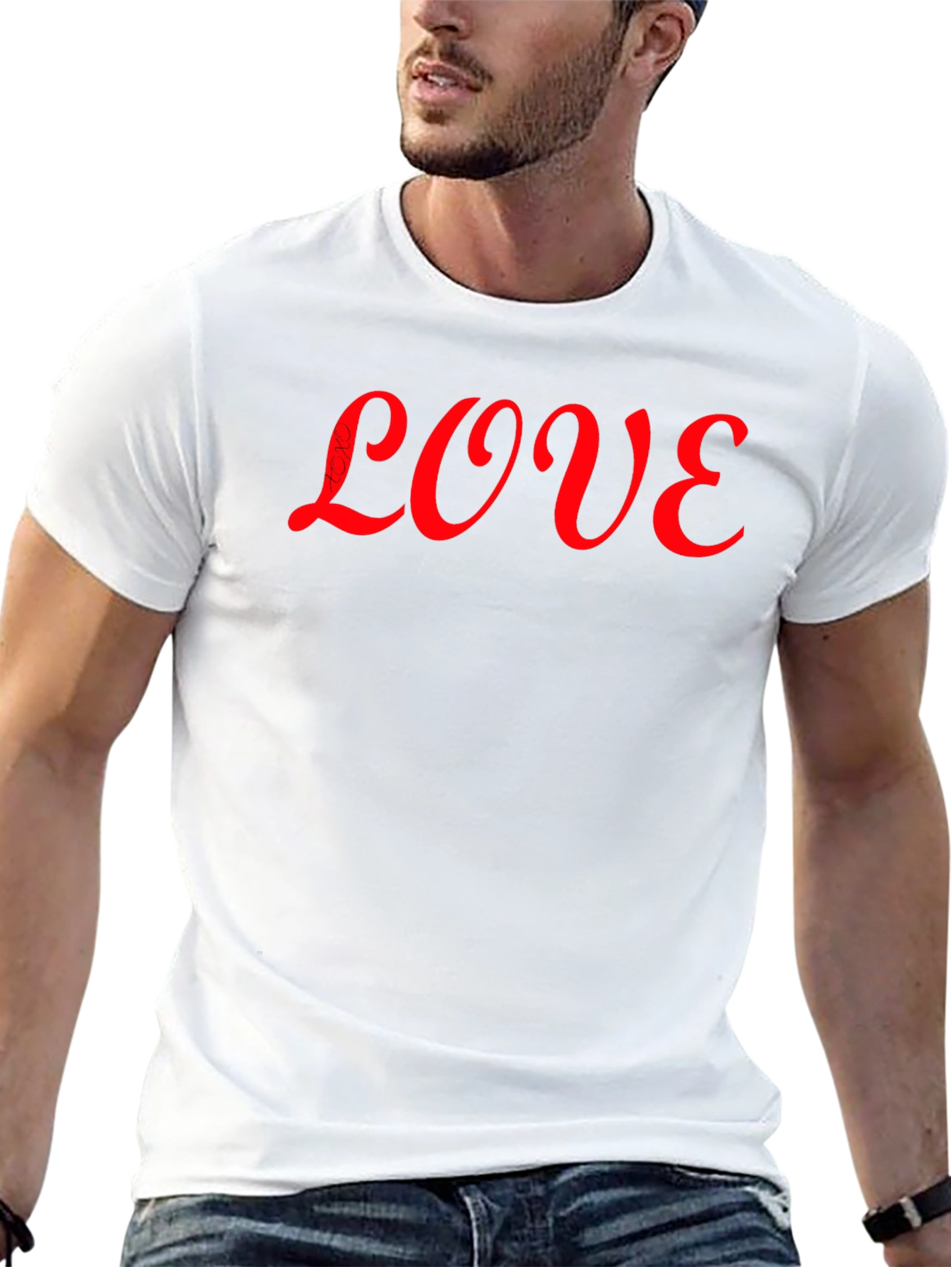 Black Love T-Shirt - Stylish Graphic Tee for Men view 13