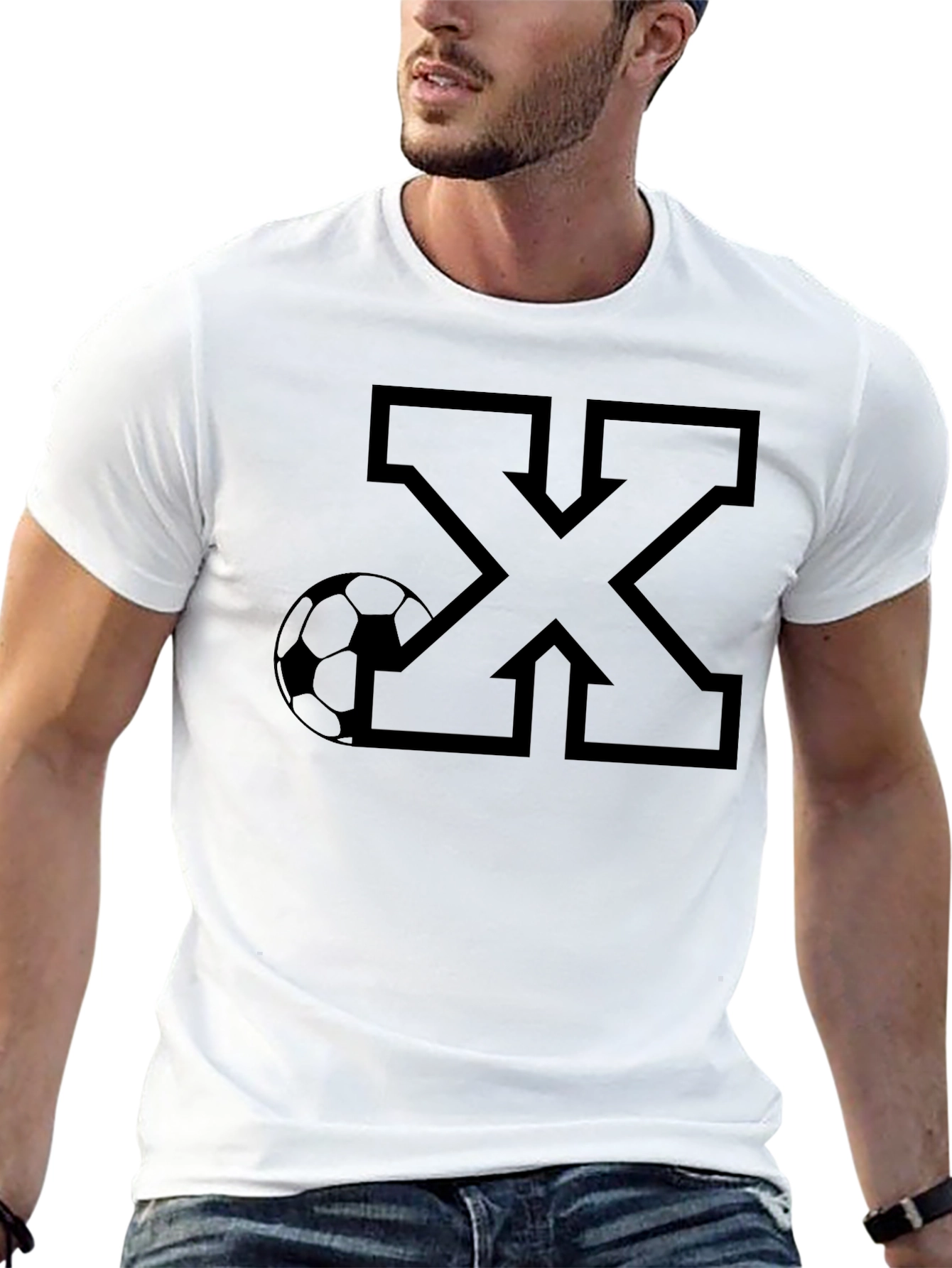 Black Soccer X Black T-Shirt view 13
