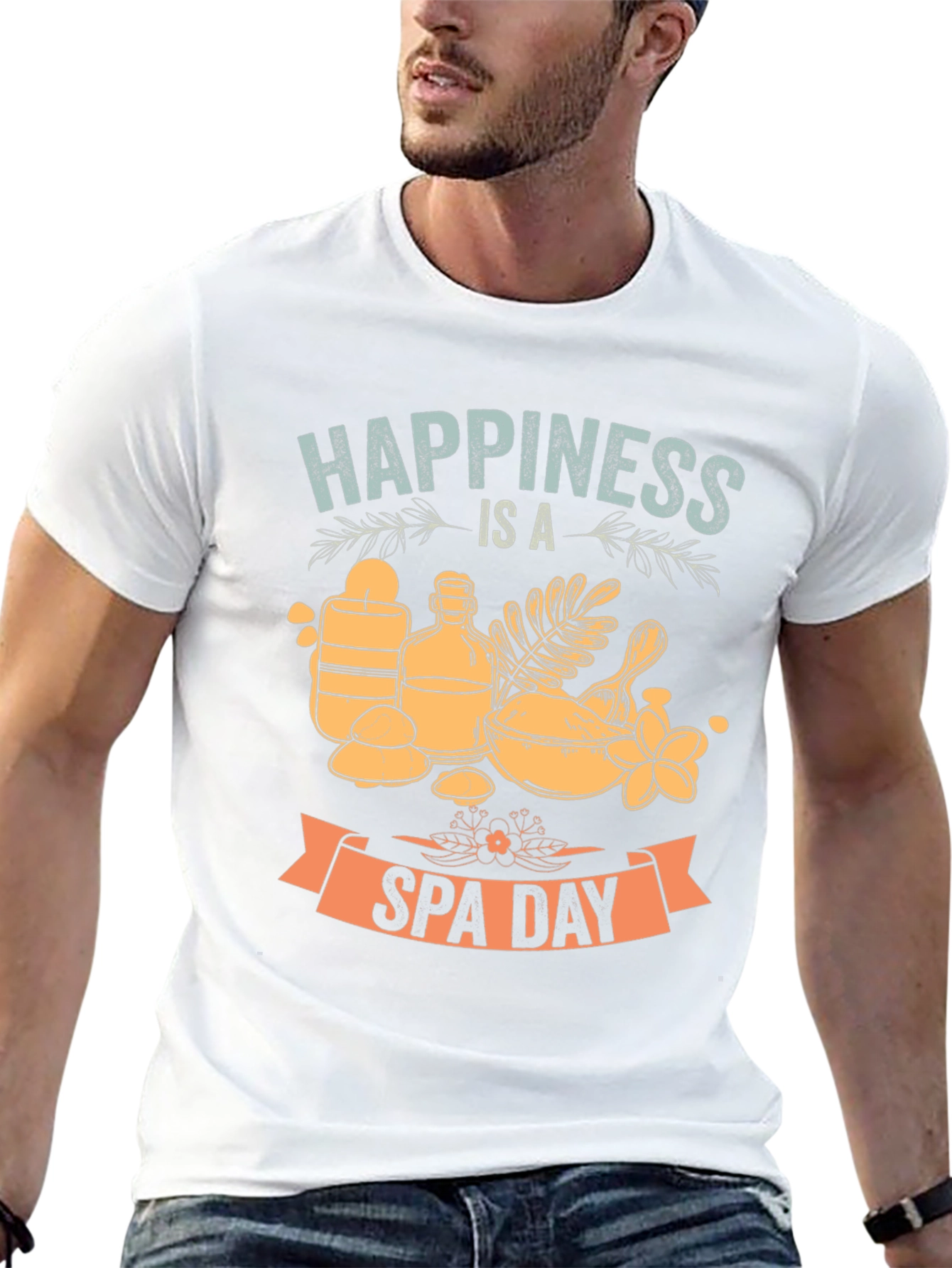 Black Happiness is a Spa Day Graphic T-Shirt view 13