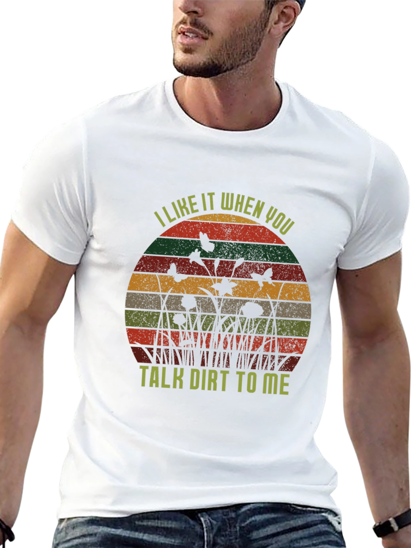 Black Talk Dirt To Me Graphic Tee view 13