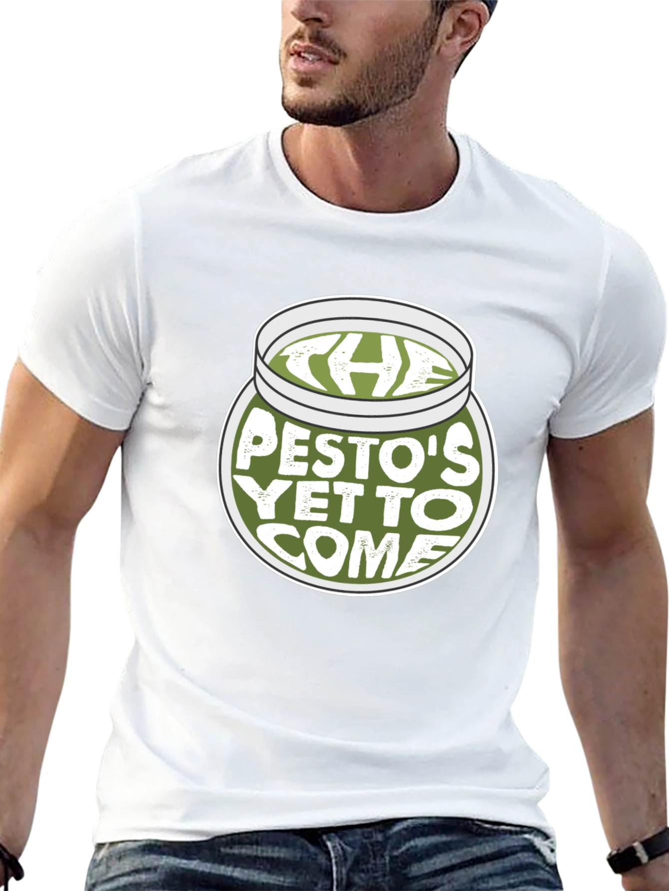 Black Pesto's Yet to Come T-Shirt - Novelty Graphic Tee view 13
