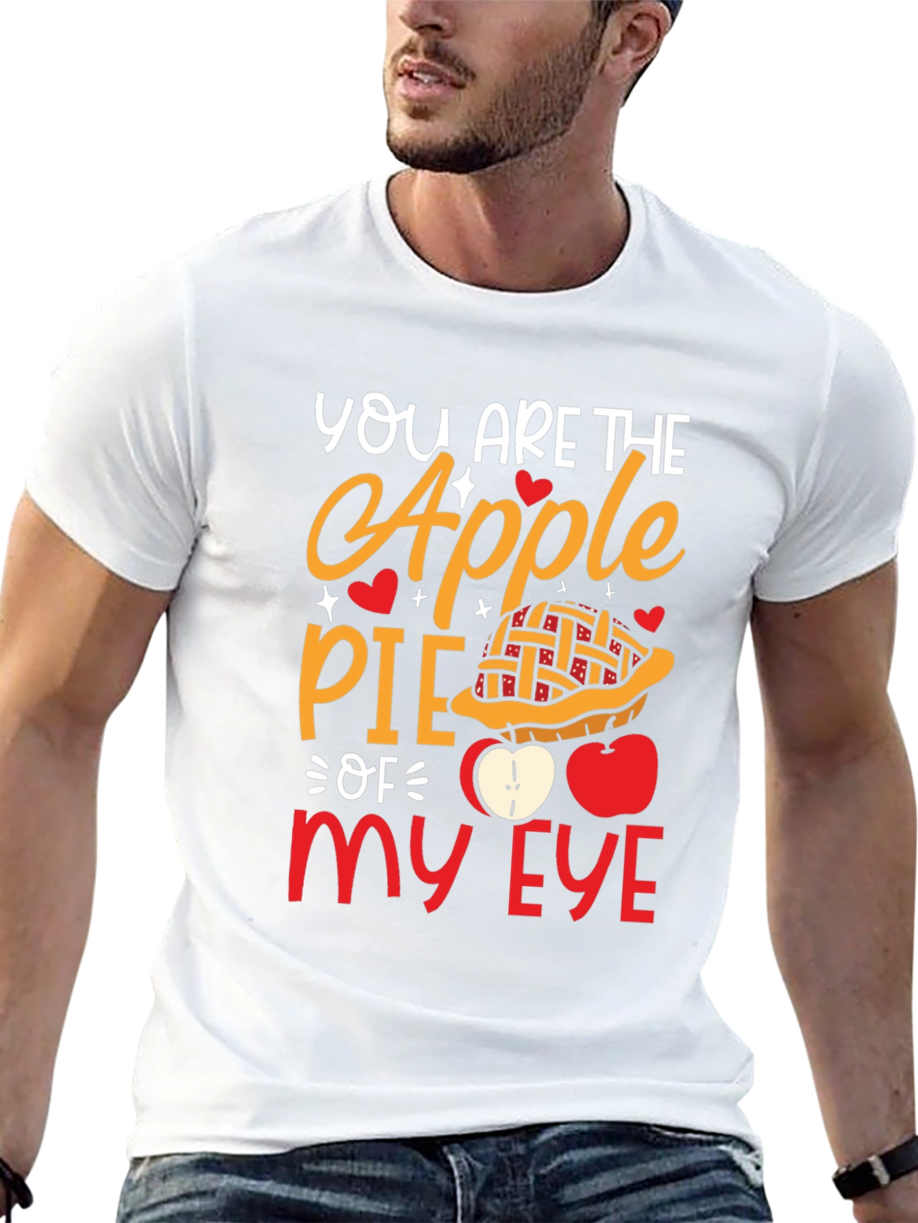 Apple Pie of My Eye Graphic T-Shirt - 13