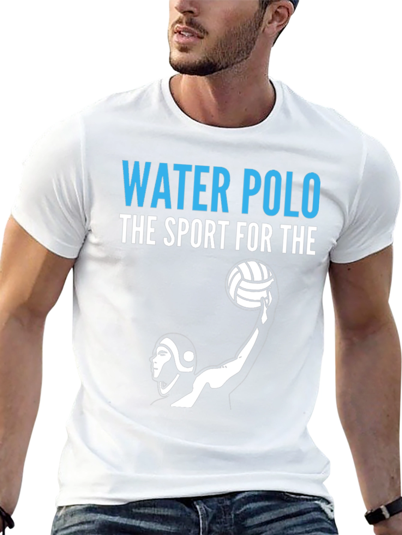 Black Water Polo T-Shirt - The Sport For The view 13